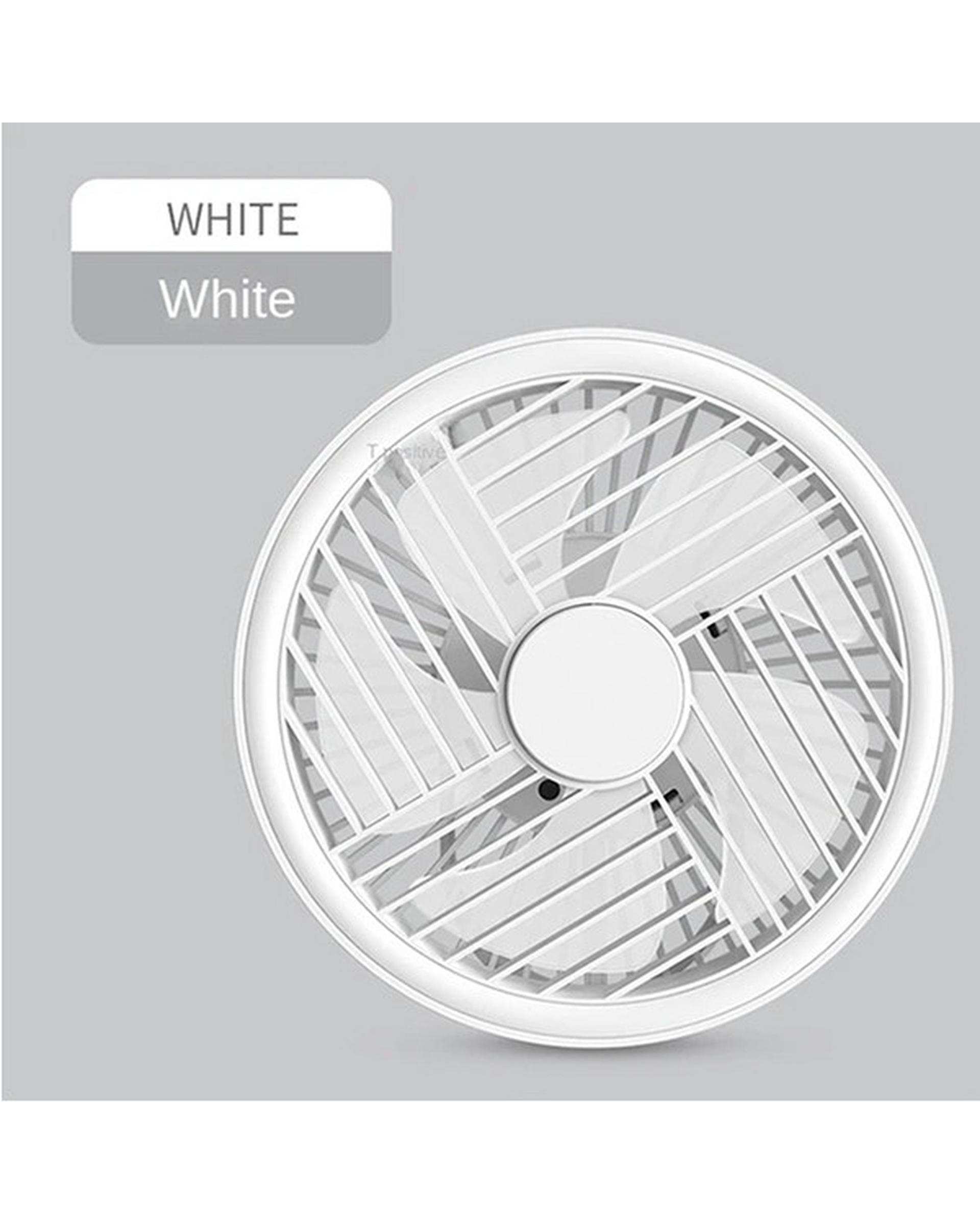 پنکه رومیزی شارژی مدل ال ای دی دار کد RY-2301