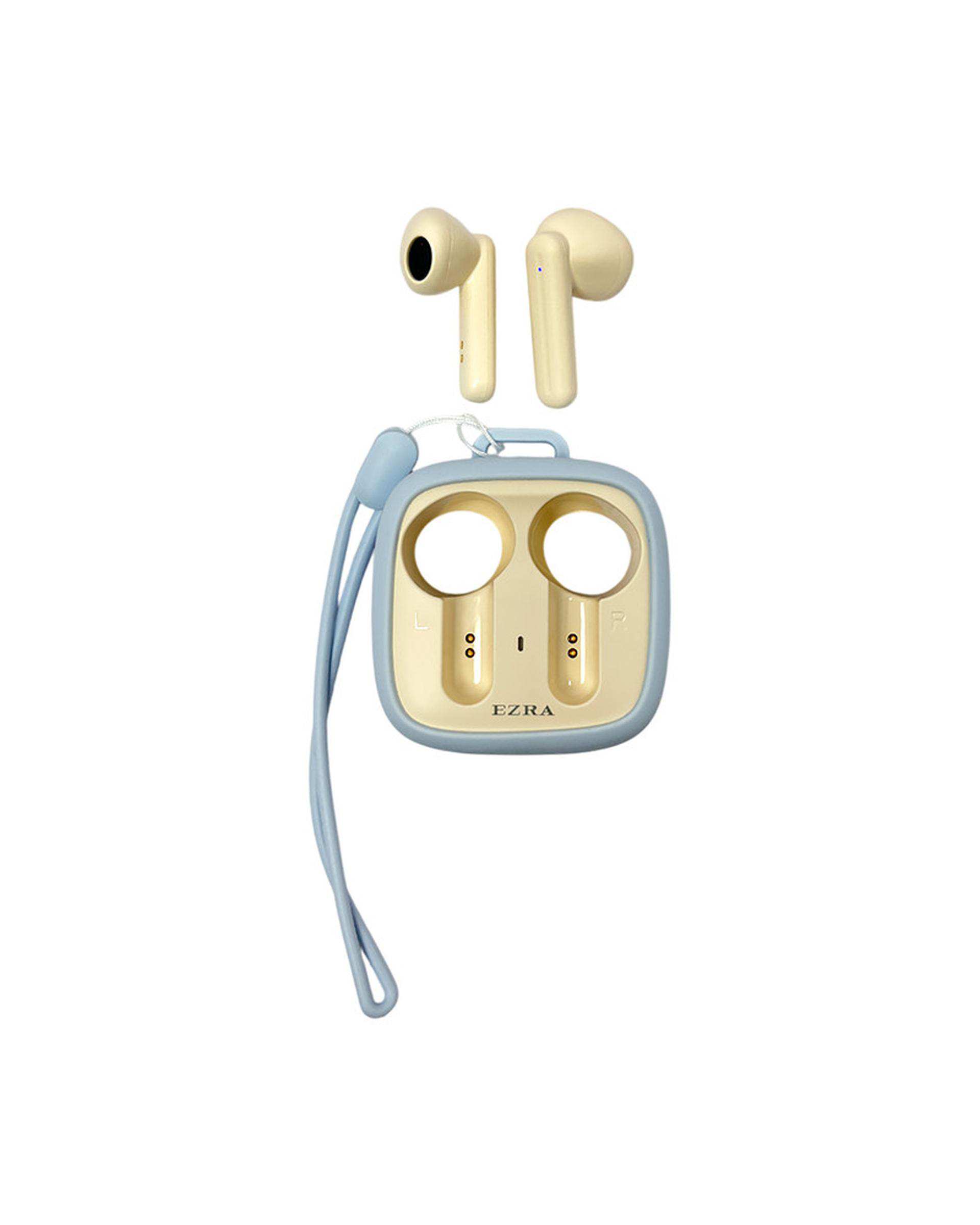 هندزفری بلوتوثی آبی آزرا Ezra مدل TWS67