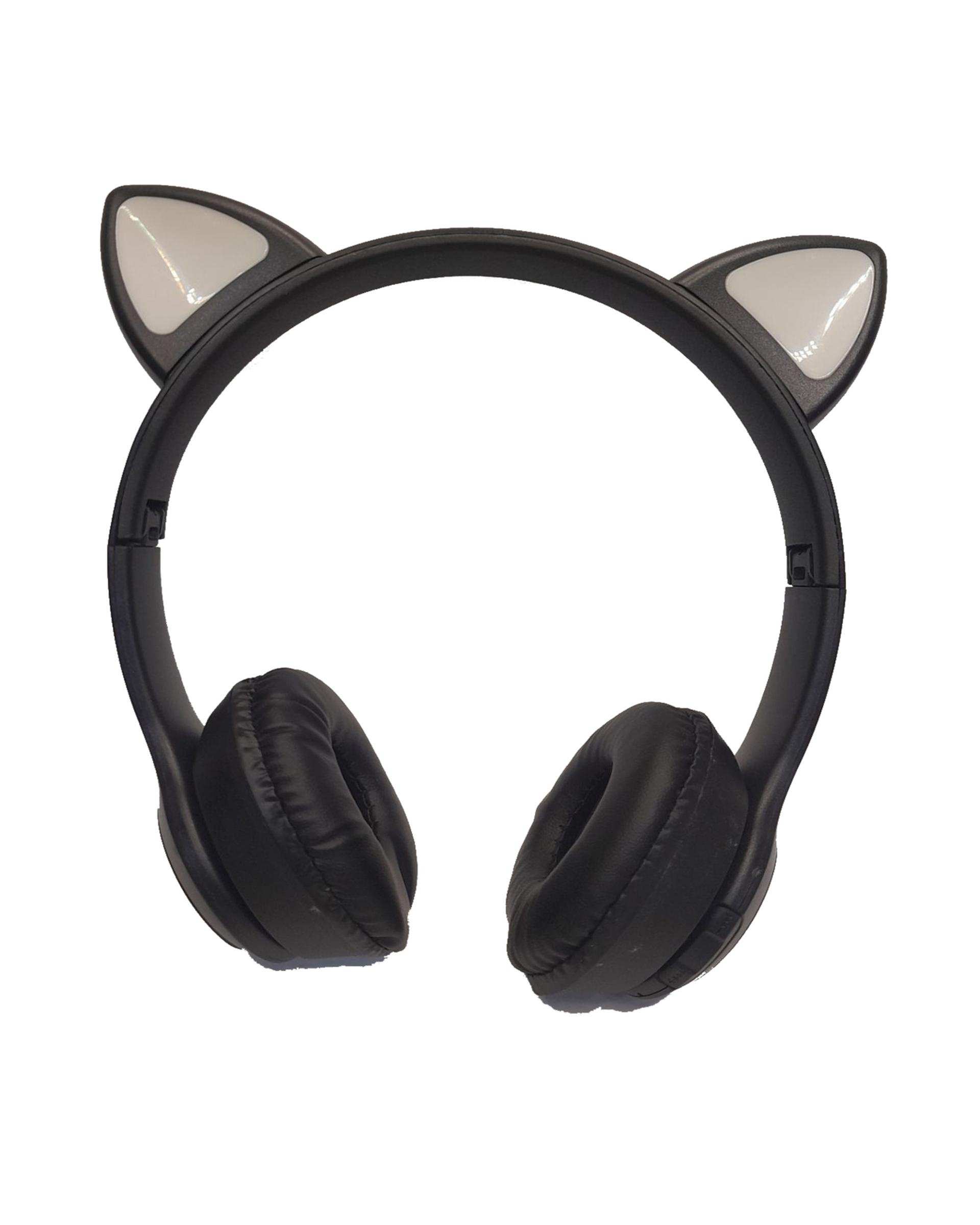 هدست بلوتوثی عروسکی مشکی مدل f22 first