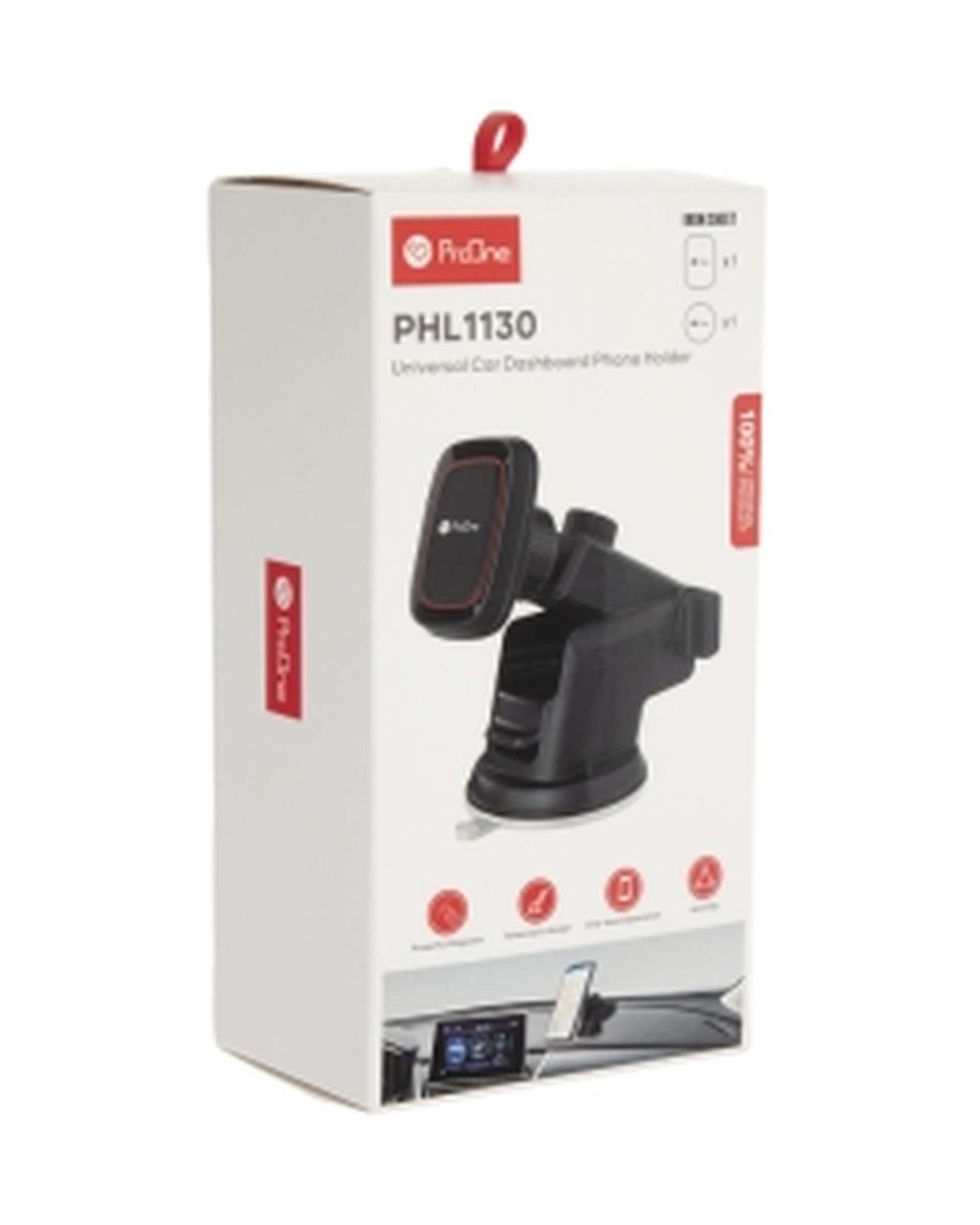 پایه نگهدارنده گوشی موبایل مشکی پرووان proone مدل PHL1130