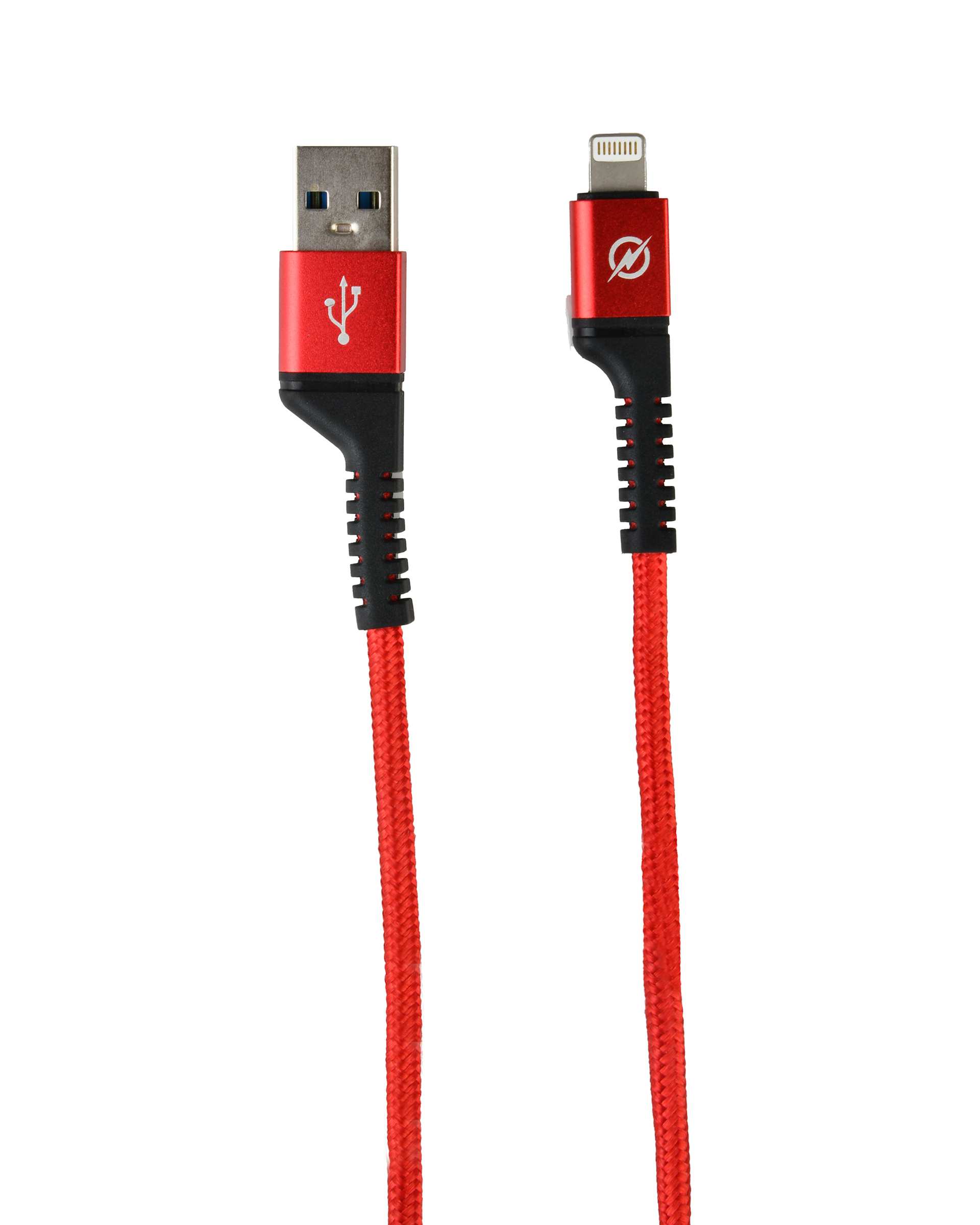 کابل شارژ USB به لایتنینگ قرمز موکسوم