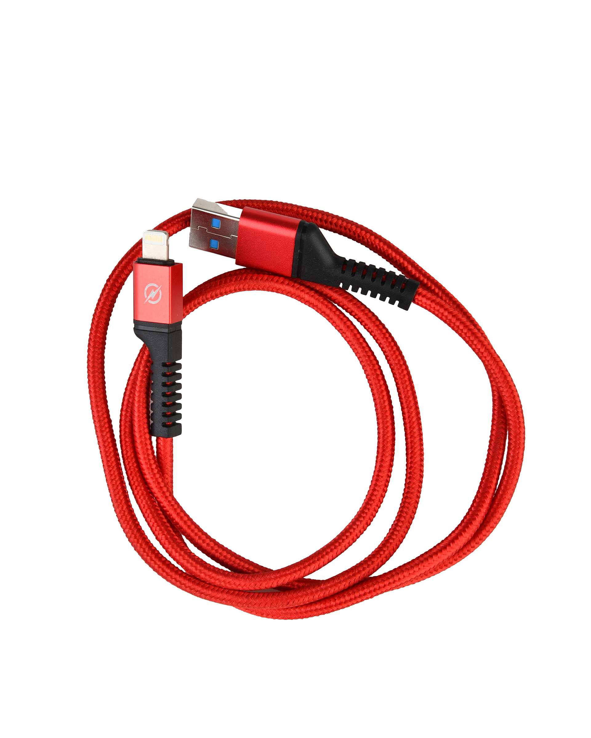 کابل شارژ USB به لایتنینگ قرمز موکسوم