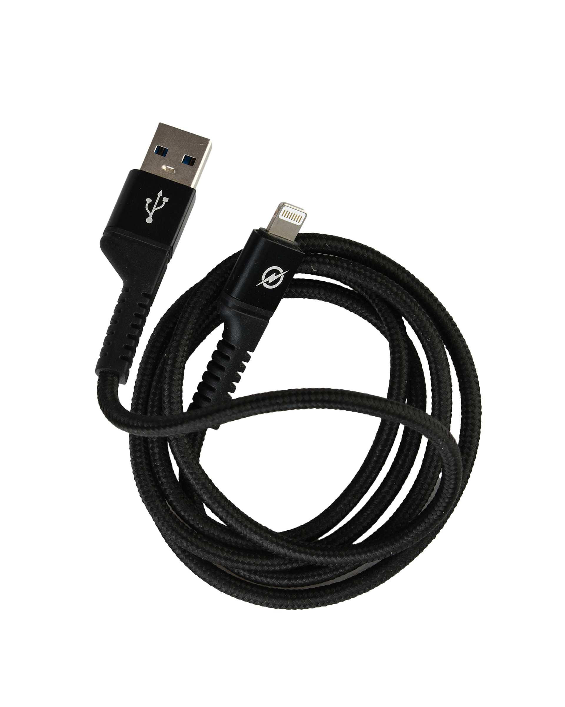 کابل شارژ USB به لایتنینگ مشکی موکسوم