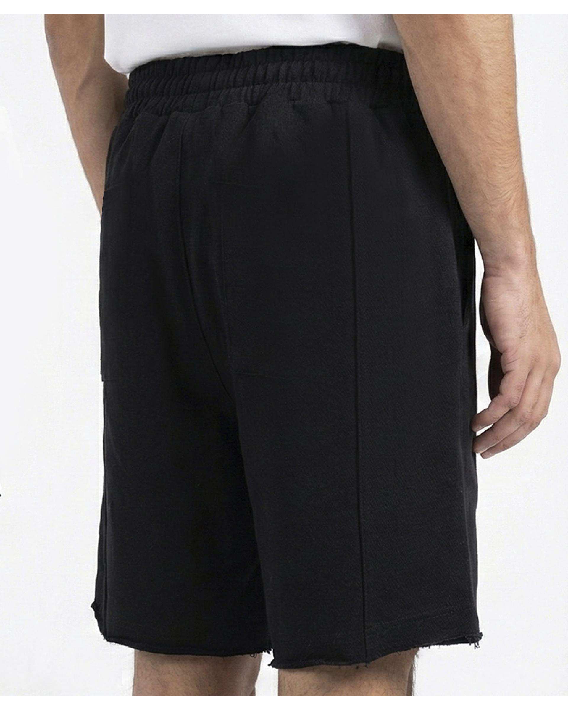 شلوارک مردانه مشکی مل اند موژ Mel & Moj کد M09120