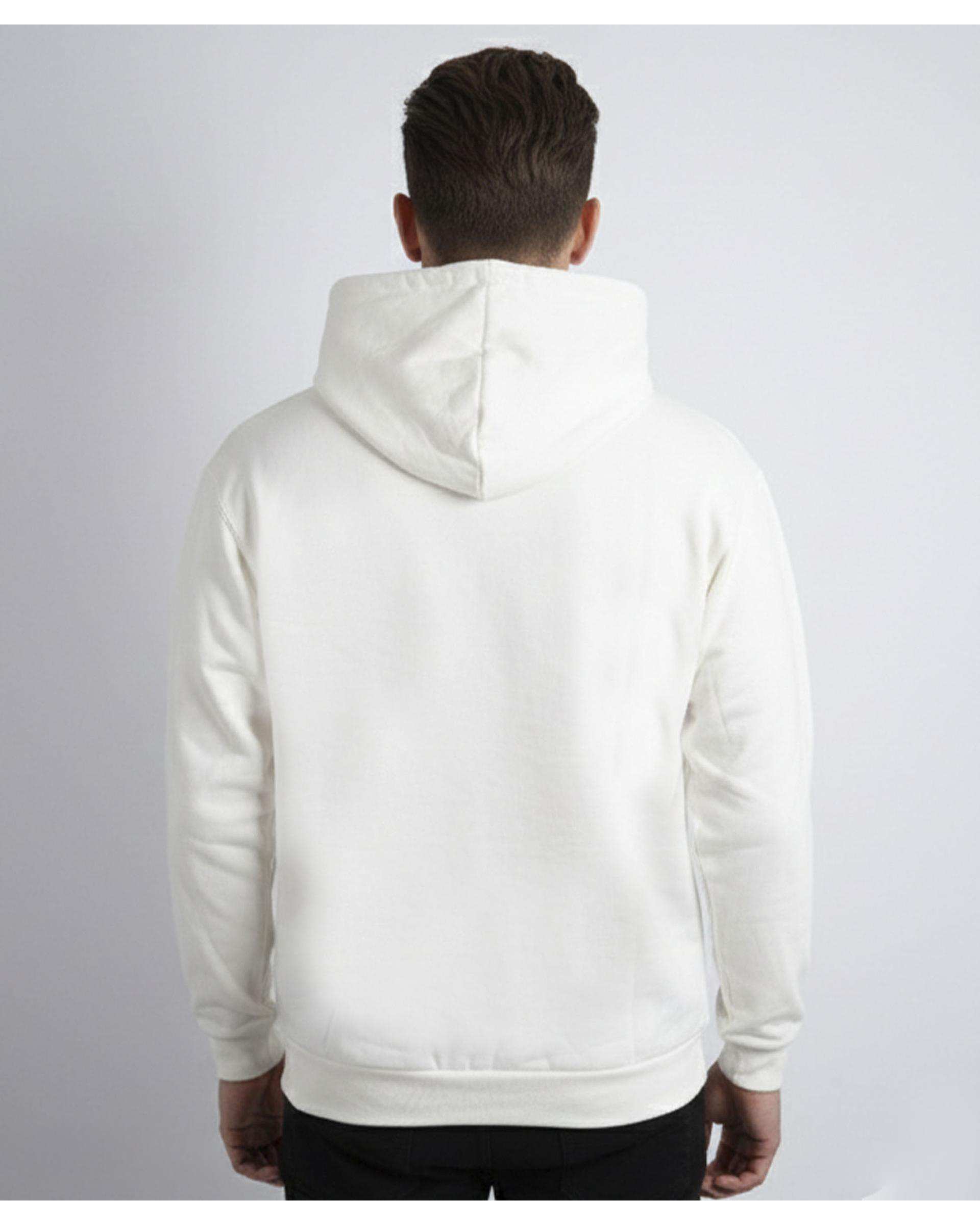 هودی ورزشی مردانه سفید مل اند موژ Mel & Moj کد M09126