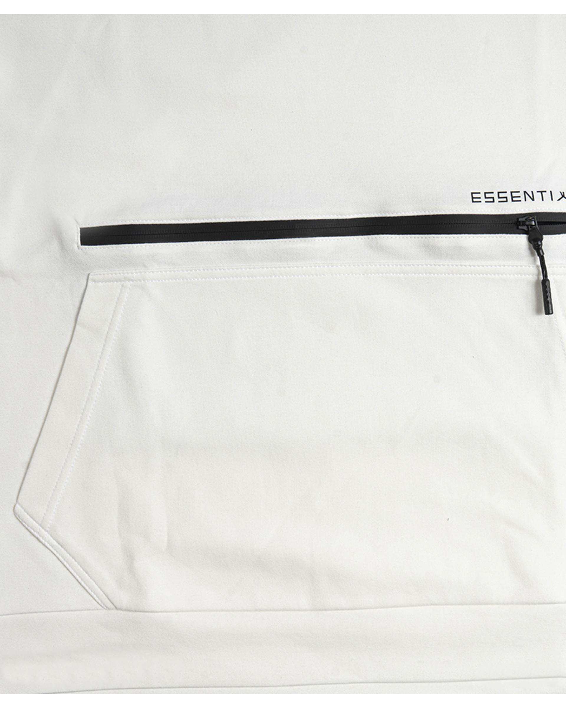 هودی ورزشی مردانه سفید مل اند موژ Mel & Moj کد M09126