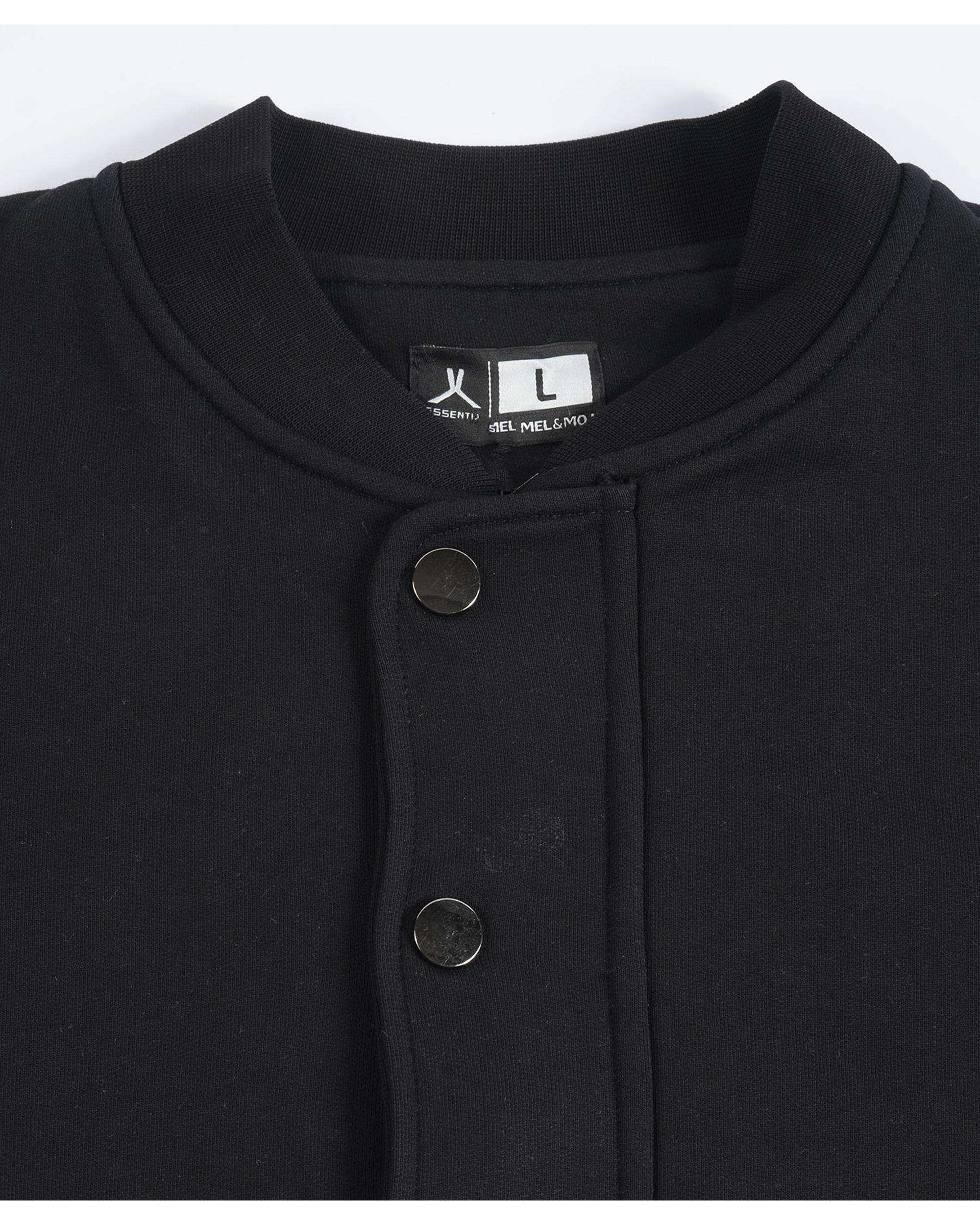 سویشرت مردانه مشکی مل اند موژ Mel & Moj کد M09127