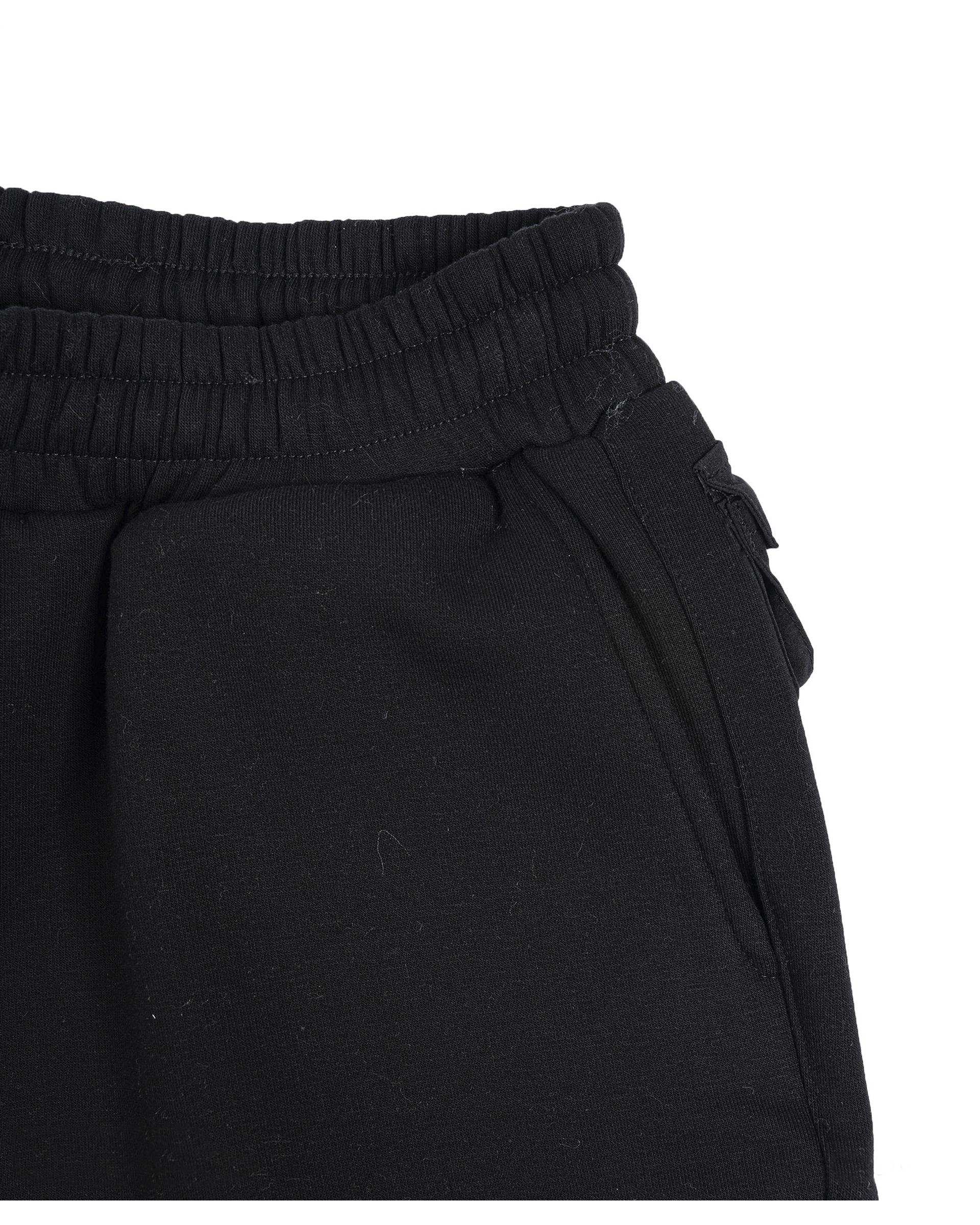 شلوارک ورزشی مردانه مشکی مل اند موژ Mel & Moj کد M09133