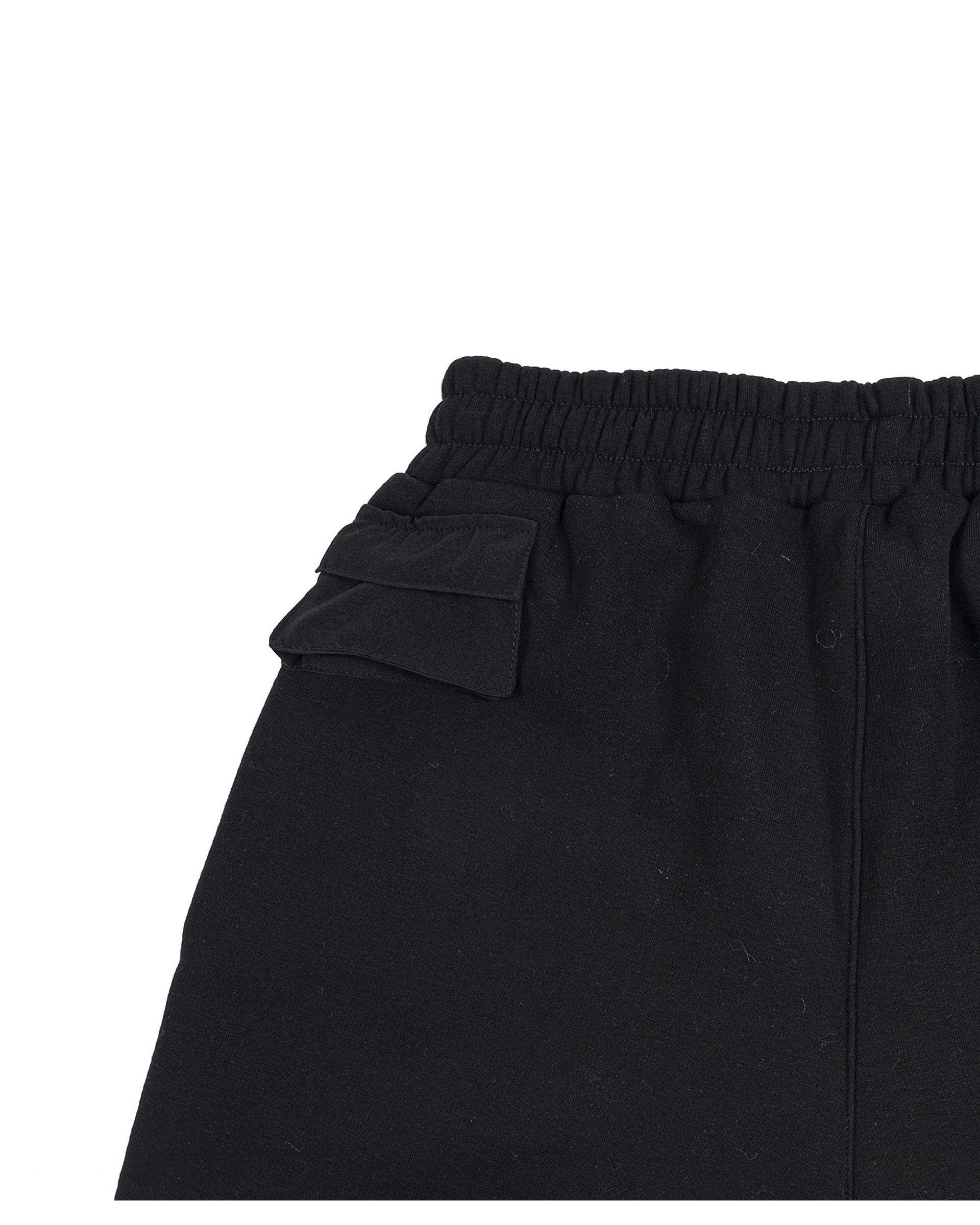 شلوارک ورزشی مردانه مشکی مل اند موژ Mel & Moj کد M09133