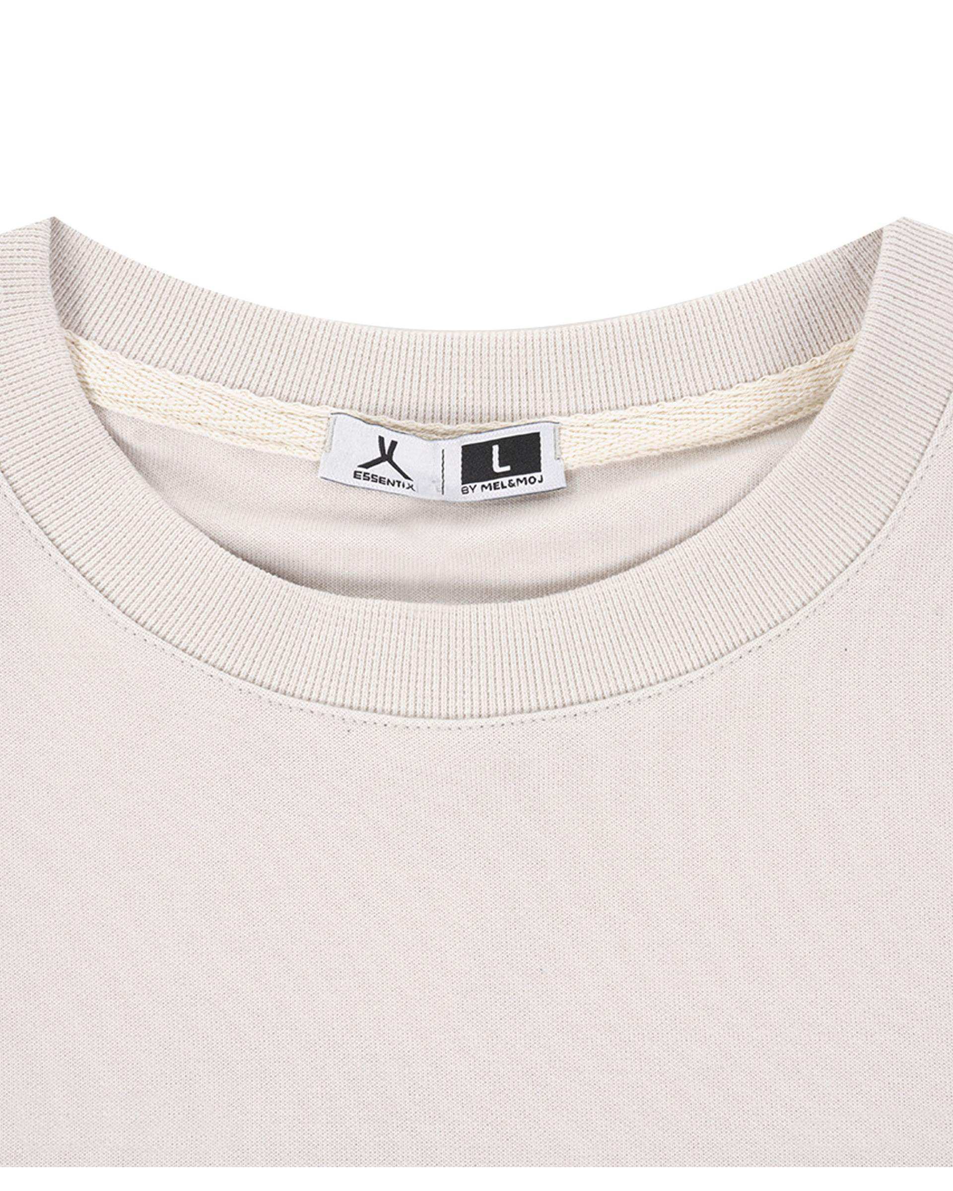 تی شرت مردانه کرم مل اند موژ Mel & Moj کد M09138