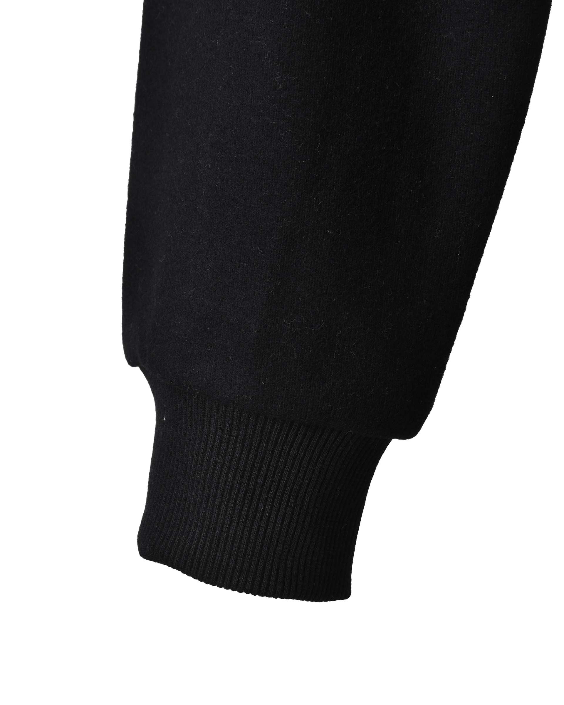 سویشرت مردانه نیم زیپ مشکی والیانت استایل Valiant Style کد D100101