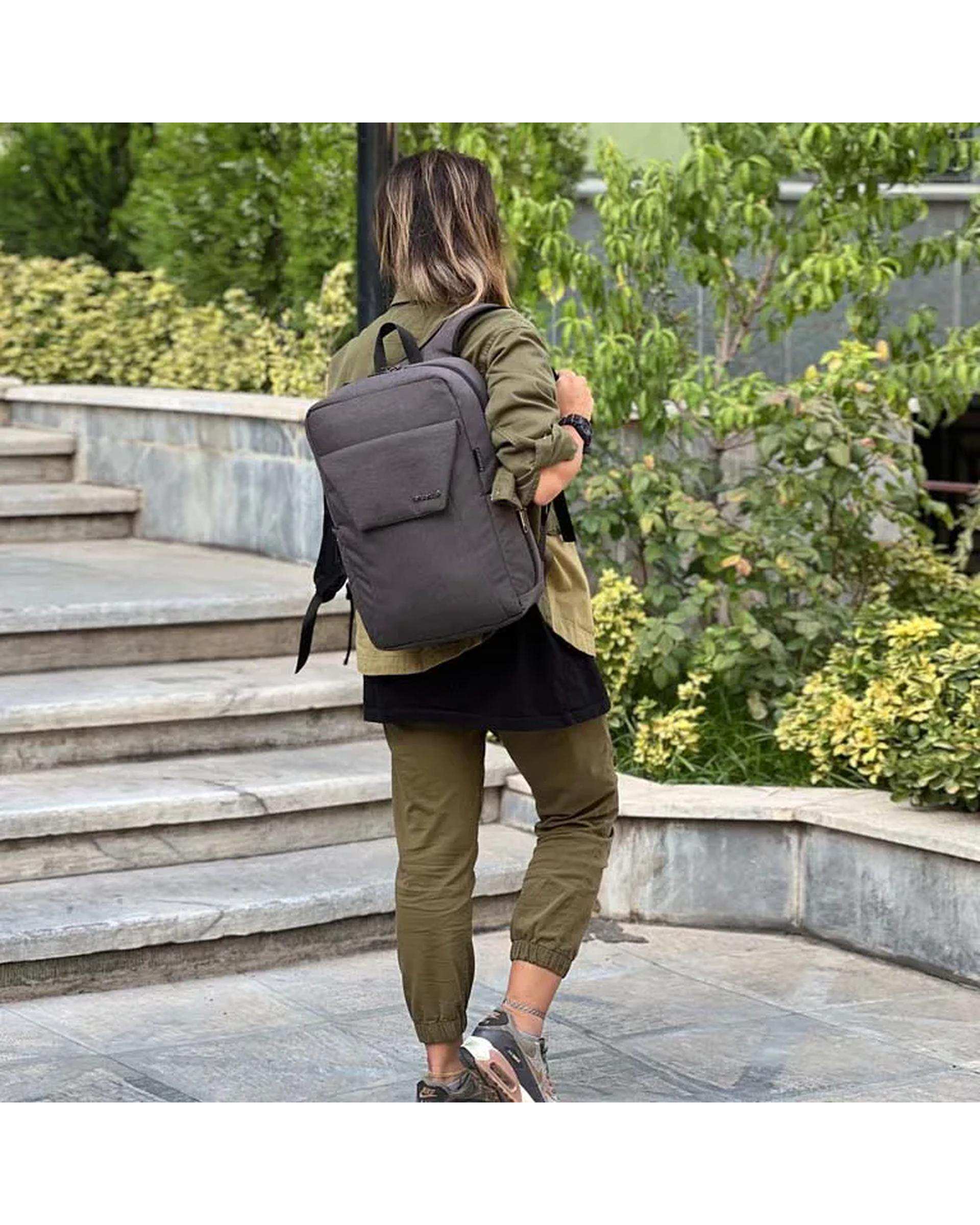 کوله پشتی طوسی قهوه ای فوروارد Forward مدل FCLT6501