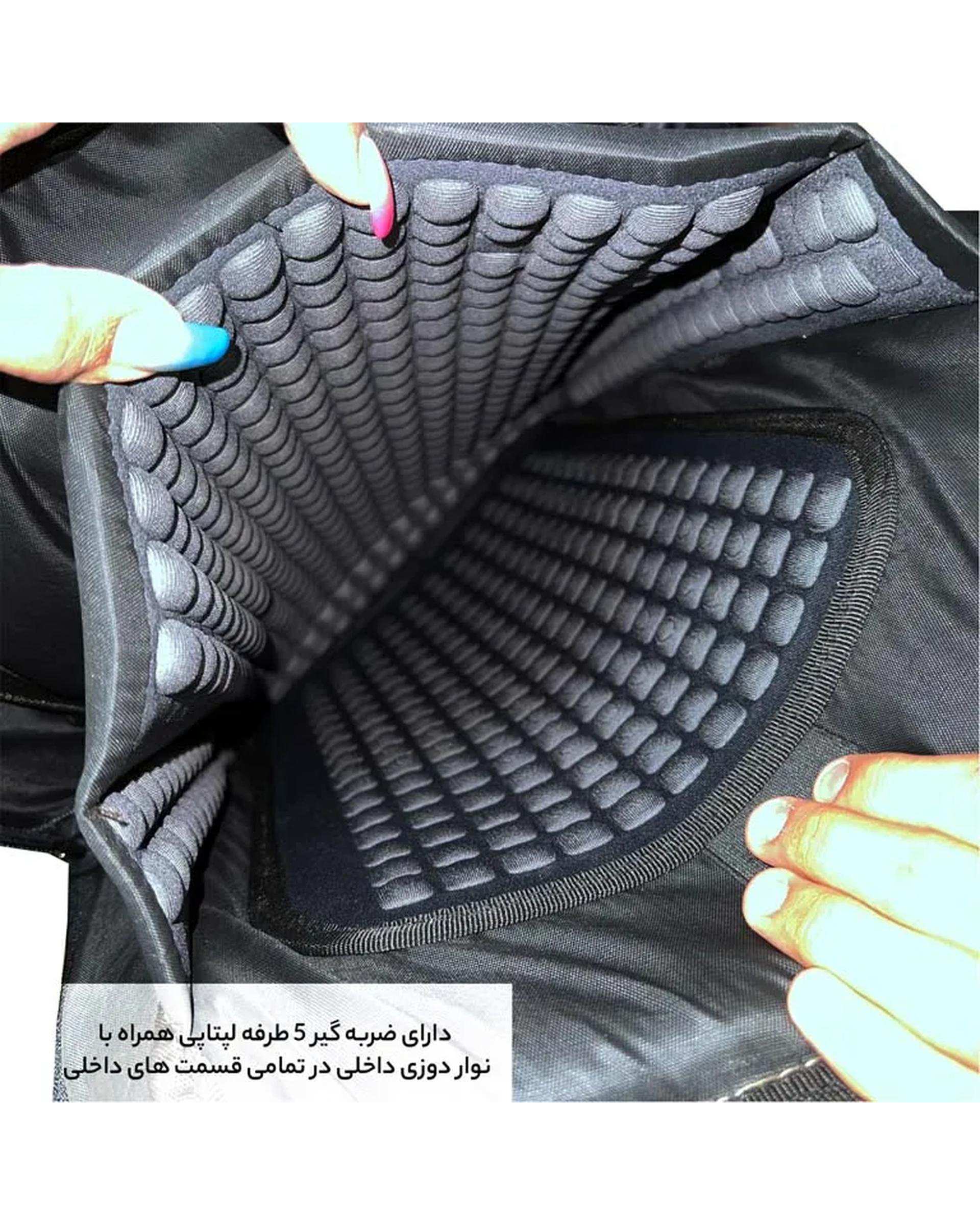 کوله پشتی طوسی قهوه ای فوروارد Forward مدل FCLT6501