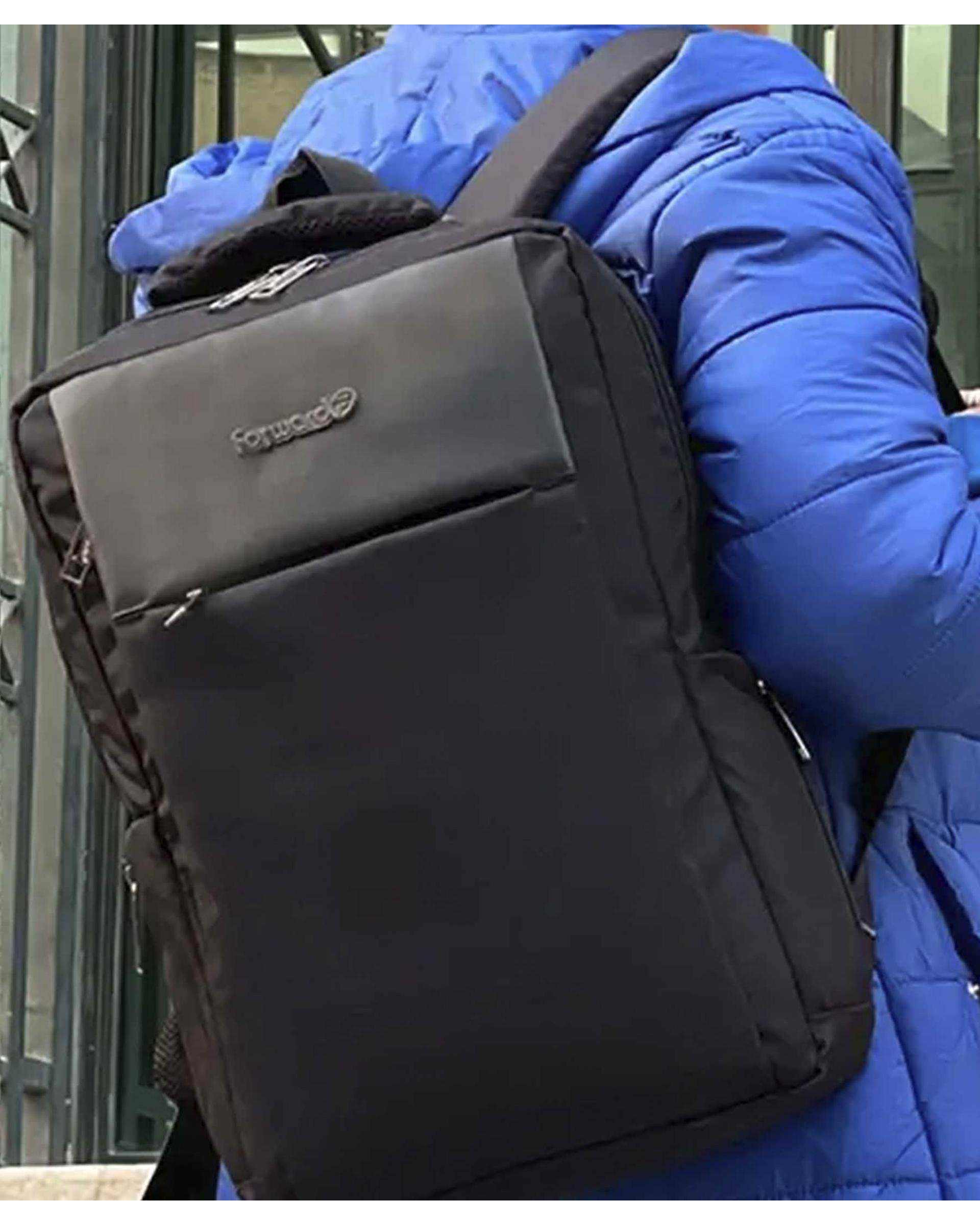 کوله پشتی لپ تاپ مشکی فوروارد Forward مدل FCLT65020