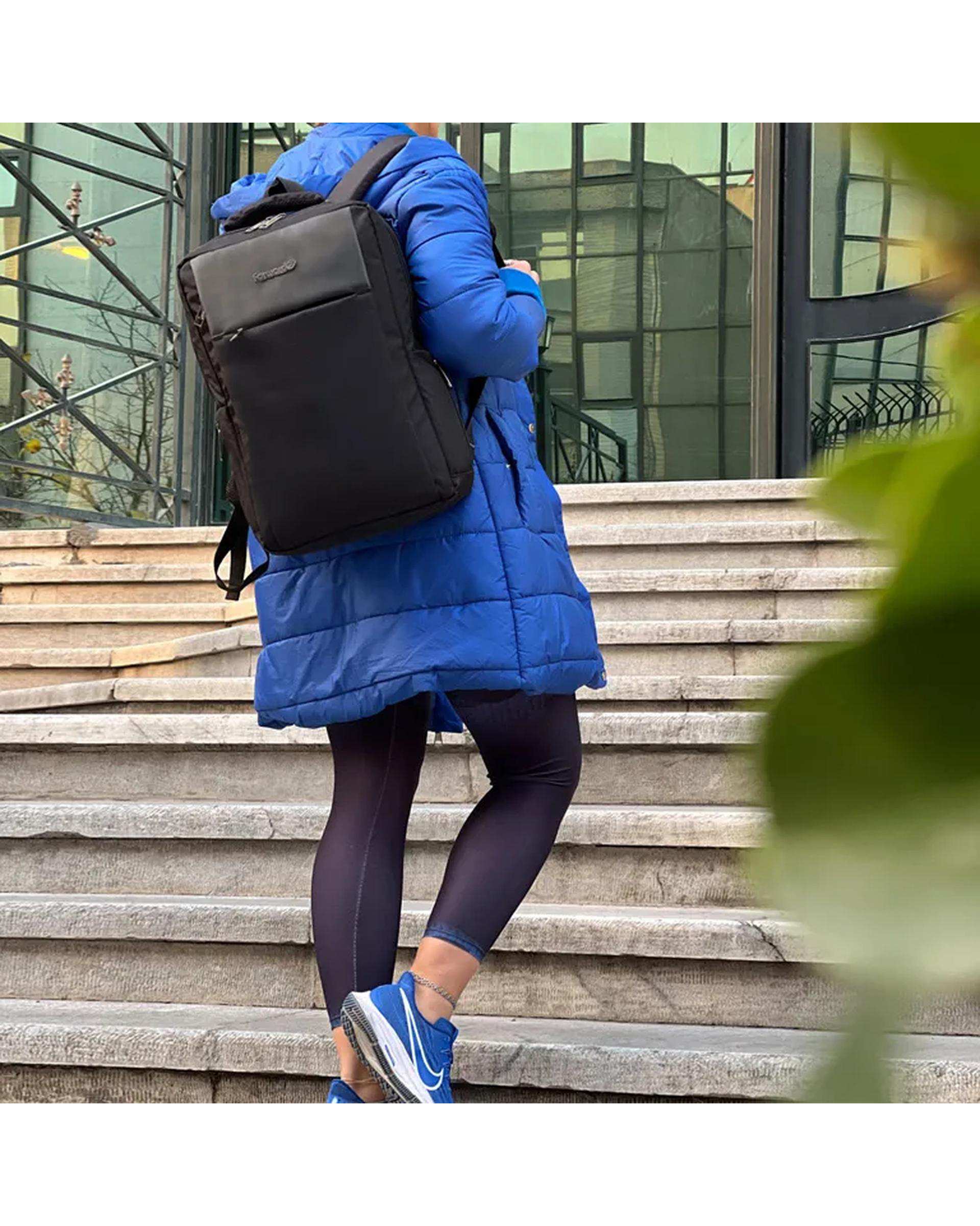 کوله پشتی لپ تاپ مشکی فوروارد Forward مدل FCLT65020