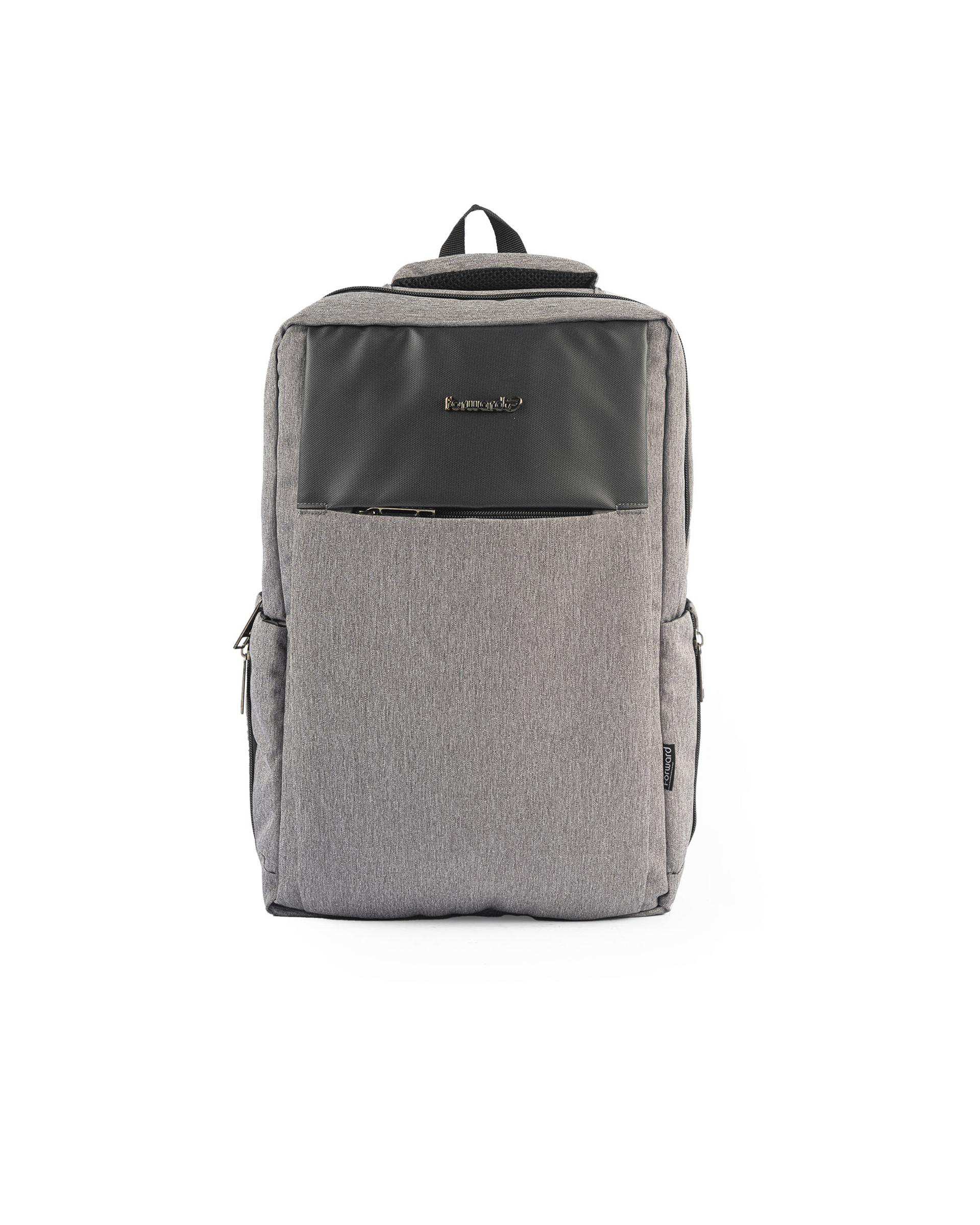 کوله پشتی لپ تاپ طوسی فوروارد Forward مدل FCLT65022