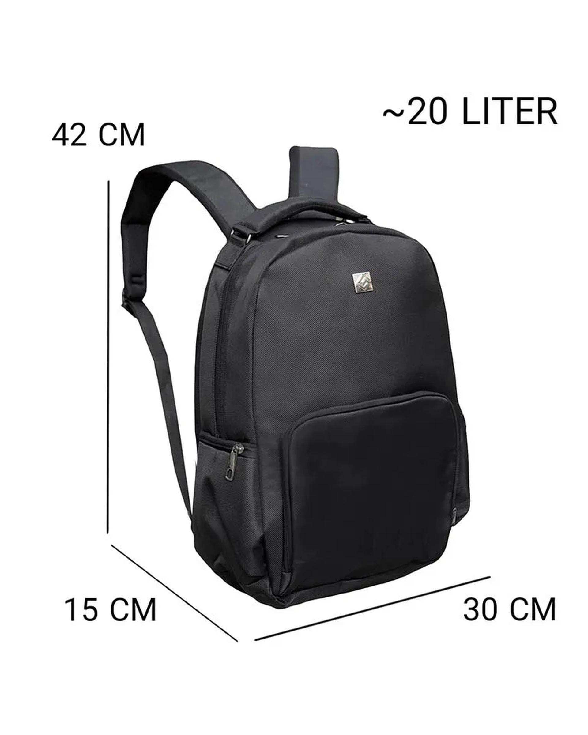 کوله پشتی لپ تاپ مشکی گوگانا Googana مدل GOOG8856