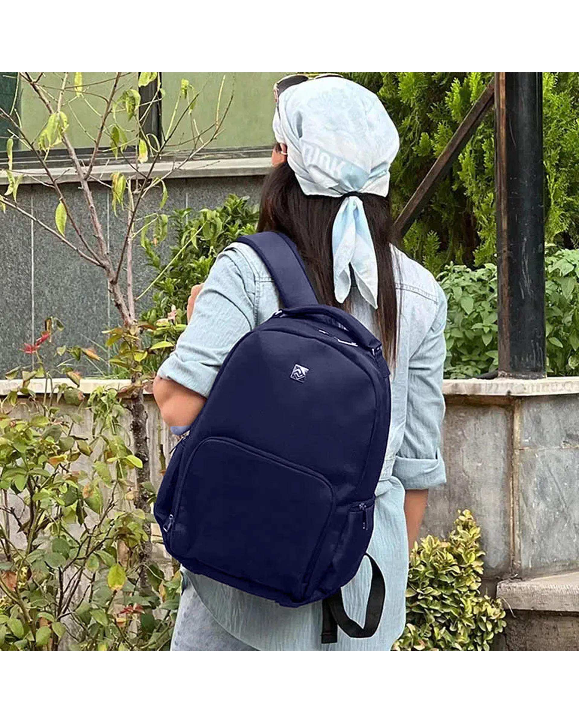 کوله پشتی لپ تاپ سرمه ای گوگانا Googana مدل GOOG8856