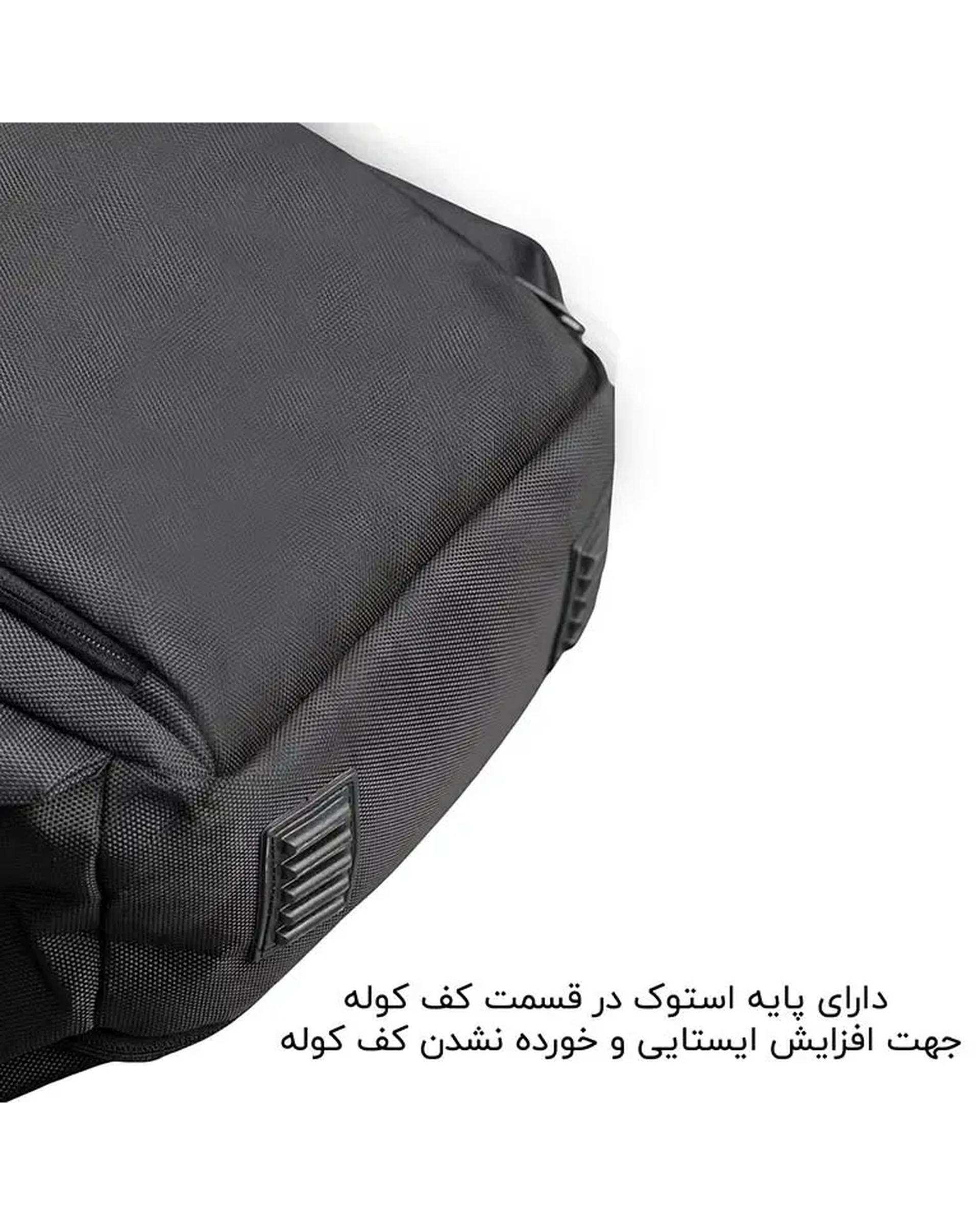 کوله پشتی لپ تاپ سرمه ای گوگانا Googana مدل GOOG8856