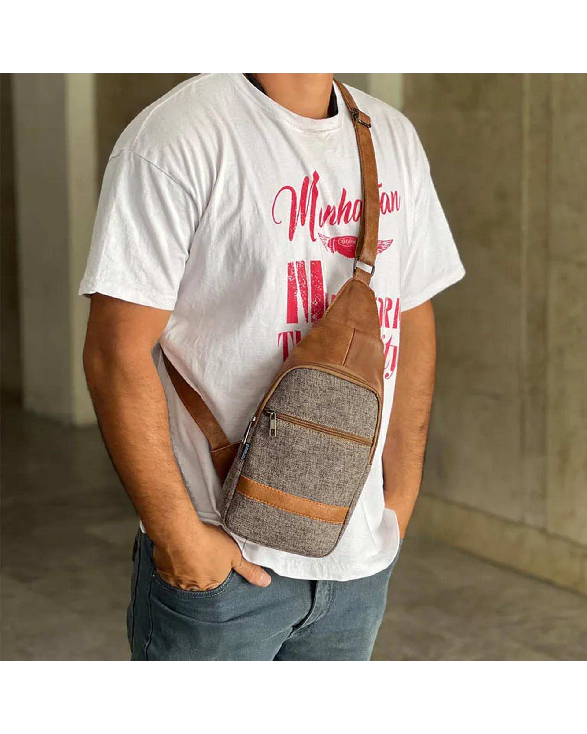 کیف کراس بادی عسلی فوروارد Forward مدل FCLT637