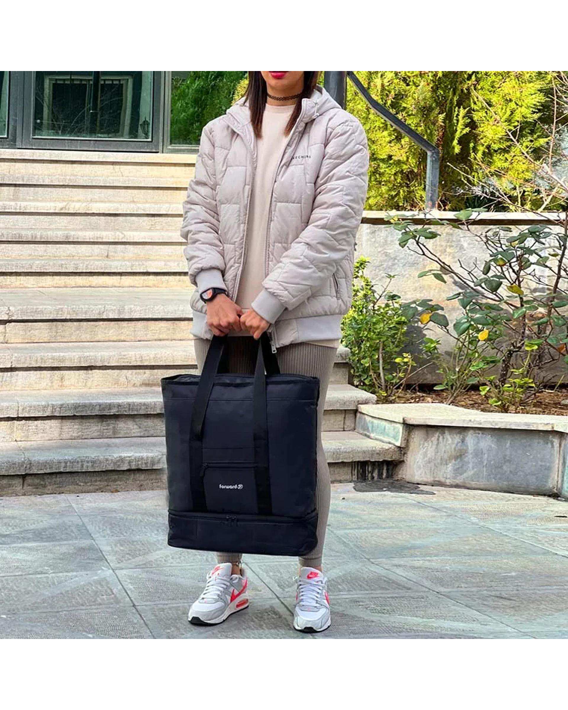 ساک مسافرتی عایق دار مشکی فوروارد Forward مدل FCLT99035 HOT COLD