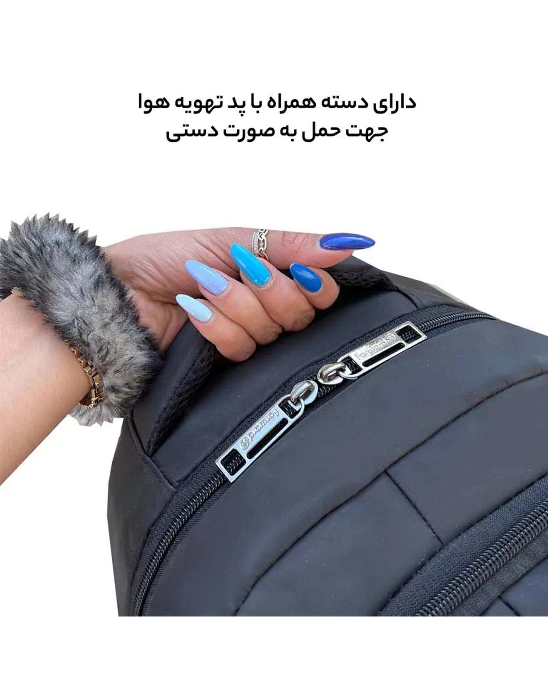 کوله پشتی لپ تاپ سرمه ای فوروارد Forward مدل FCLT77042 NEW COLLECTION