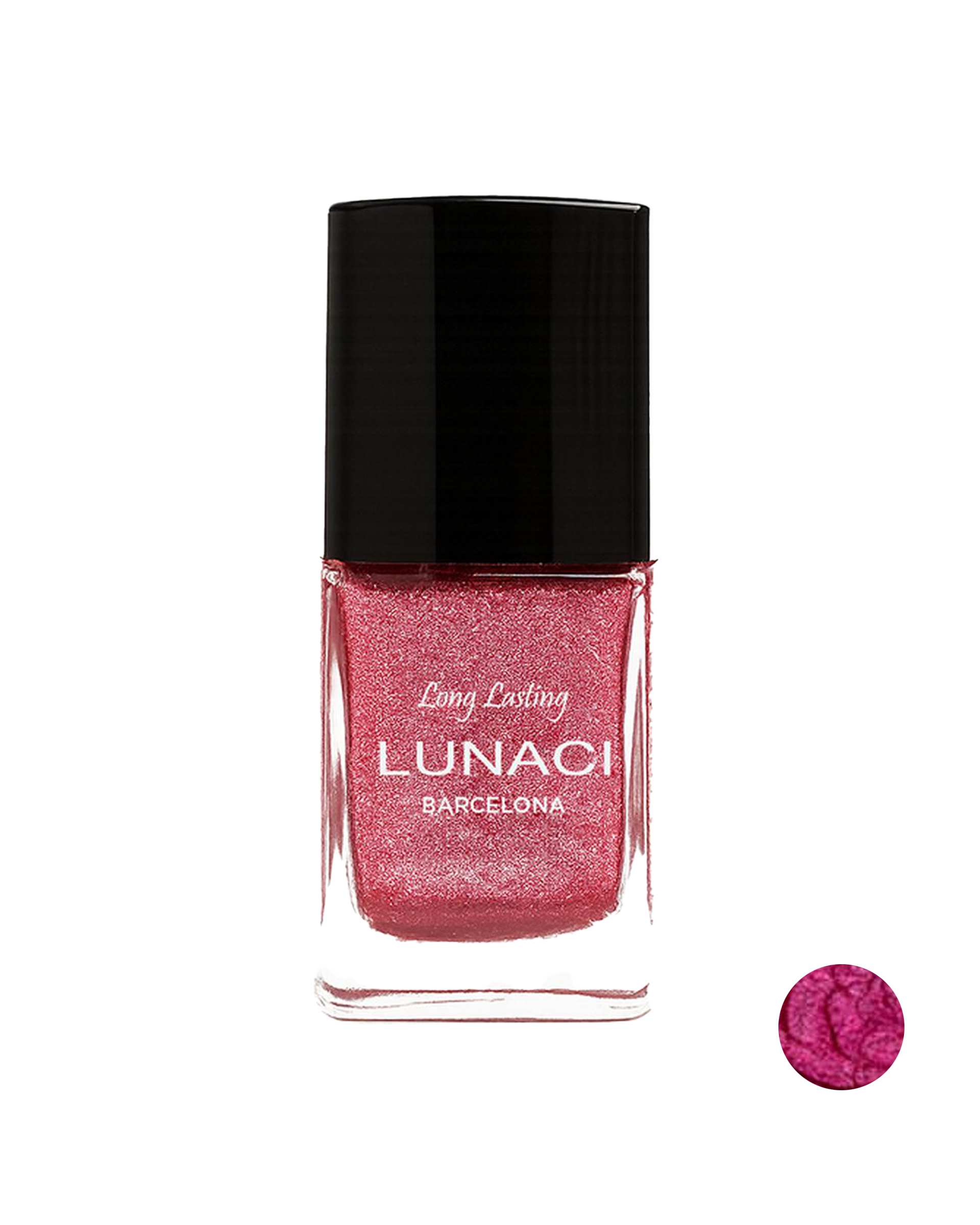 لاک ناخن لوناسی Lunaci شماره 15 Glitter Hot Pink حجم 13ml