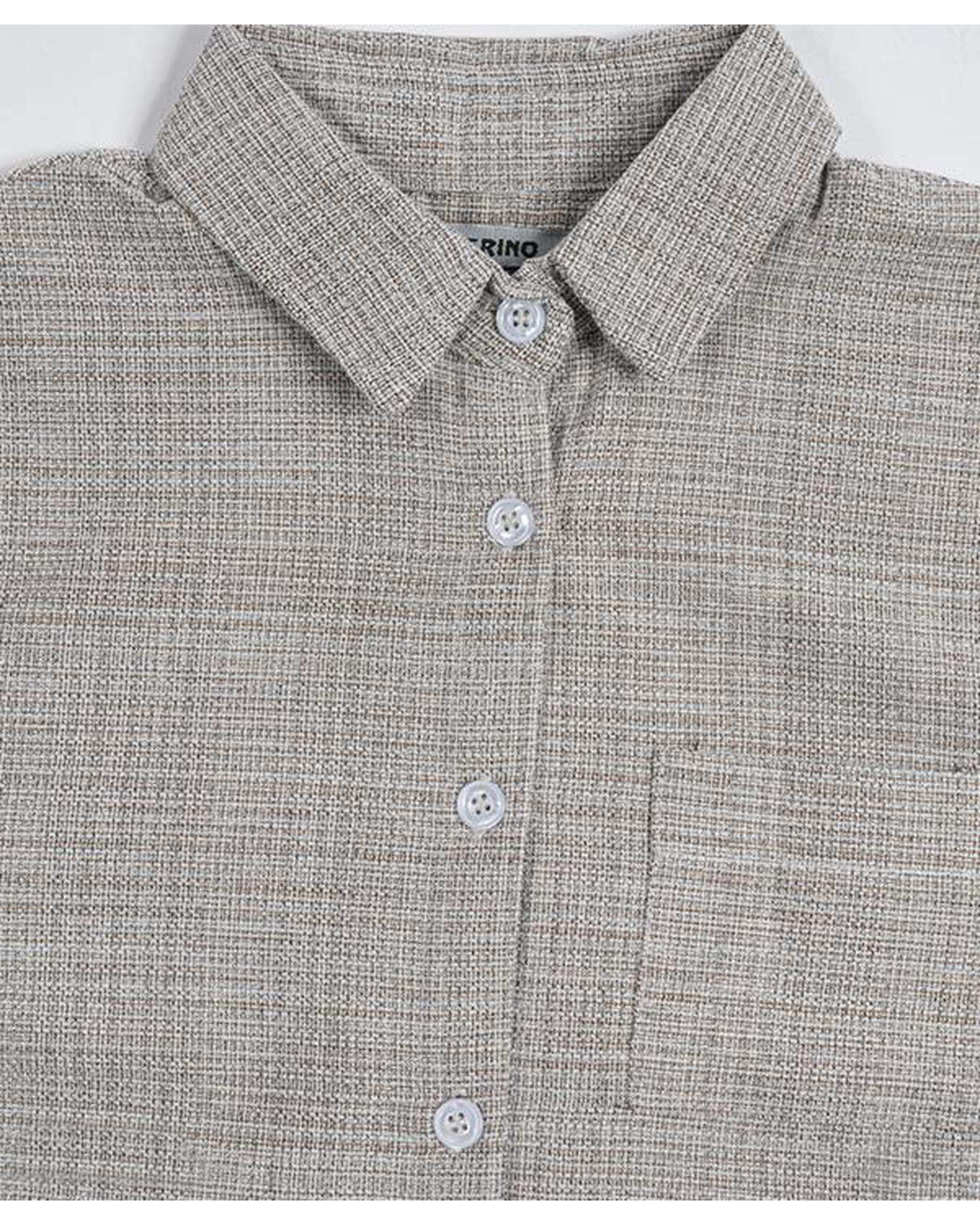 شومیز دخترانه نسکافه ای مرینو Merino کد 1810