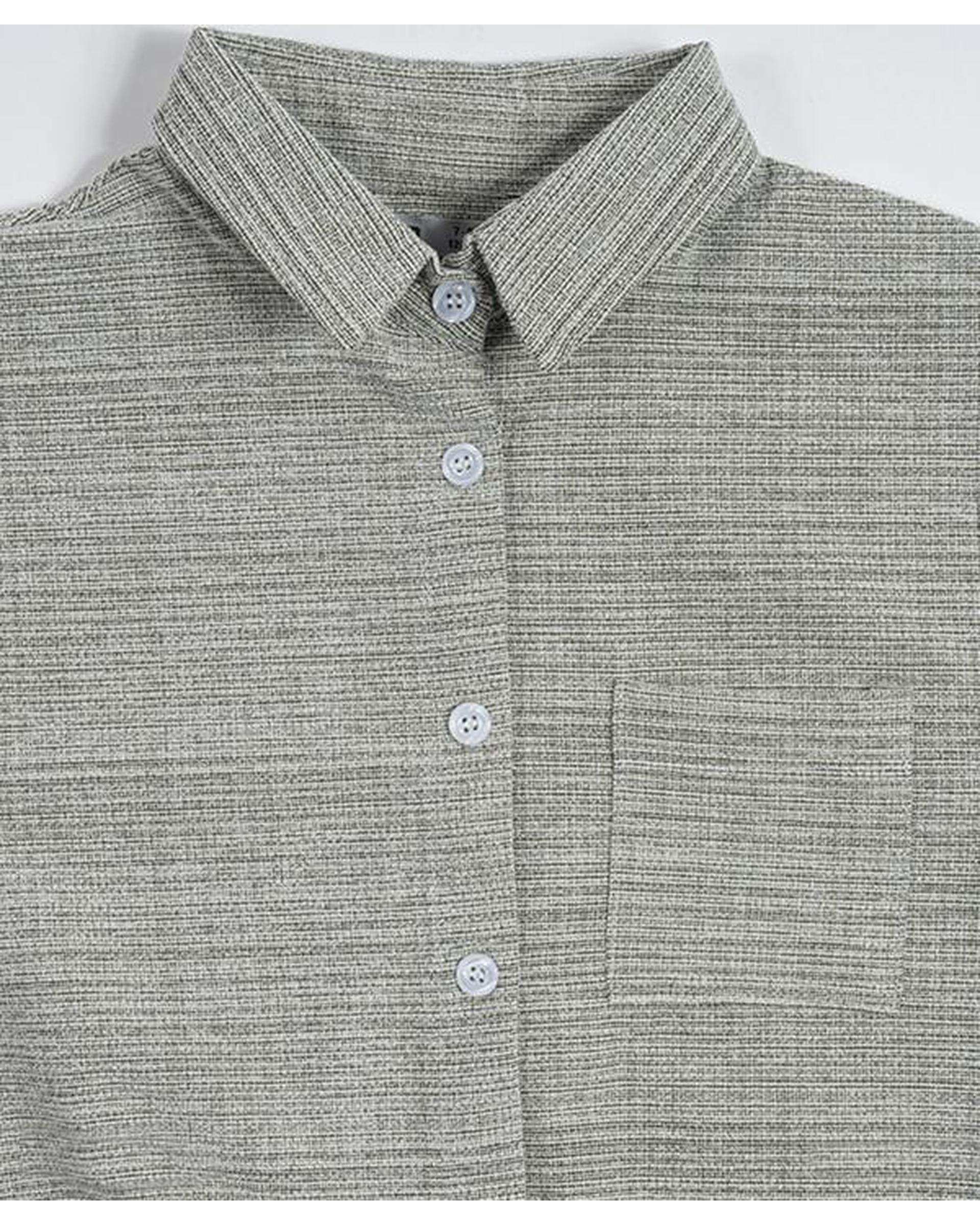 شومیز دخترانه سبز مرینو Merino کد 1810