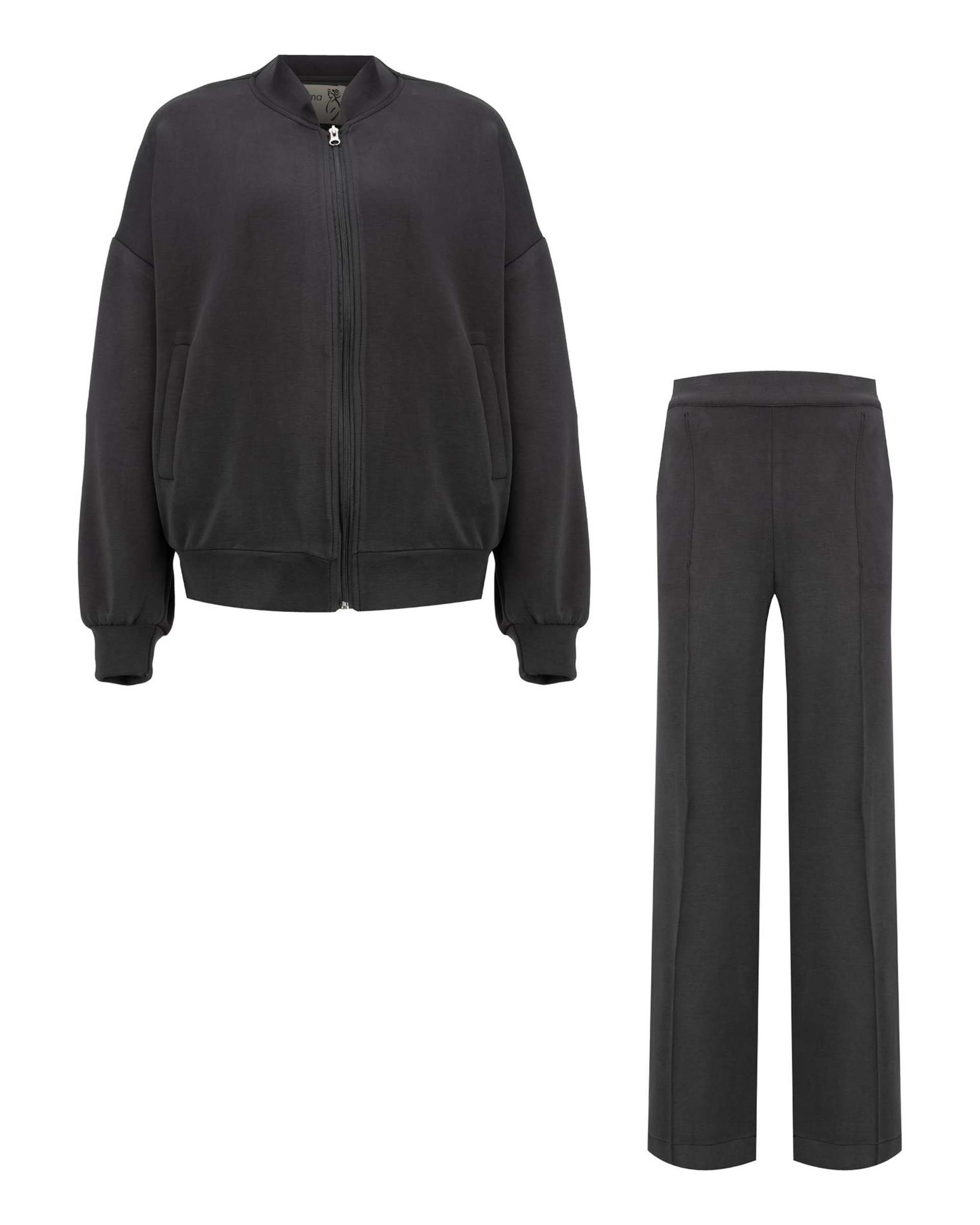 ست سویشرت و شلوار زنانه اویشو نوک مدادی آماهی Amahi مدل روهان کد AA2394