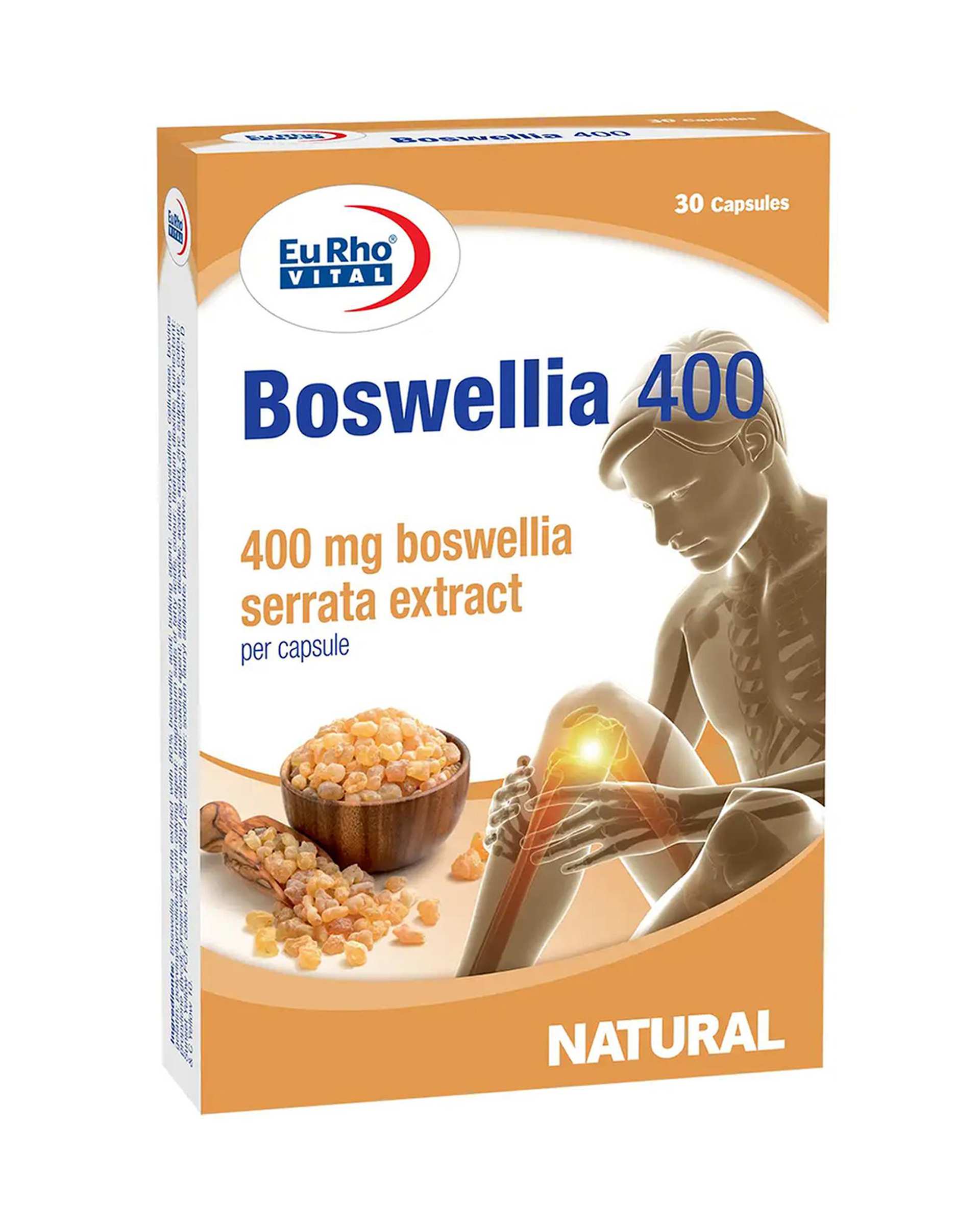 کپسول بوسولیا 400 یوروویتال بسته 30 عددی