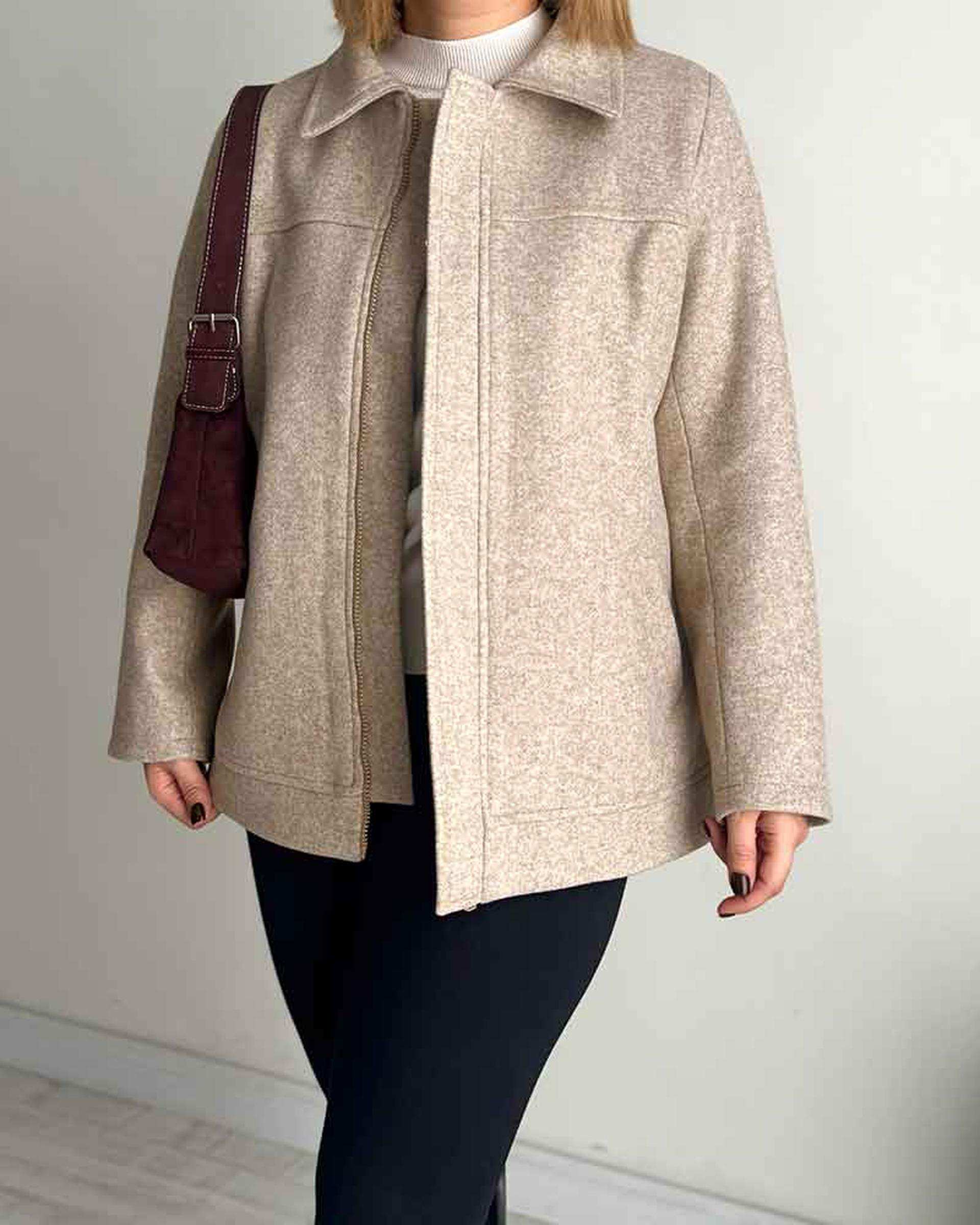 جکت زنانه کرم نگار ندایی Negar Nedaei مدل Blanco