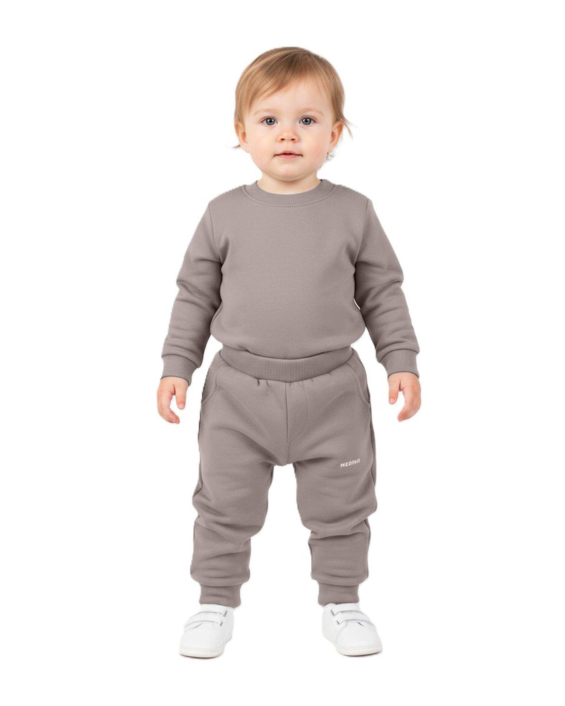 شلوار جاگر پسرانه طوسی مرینو Merino کد 1831