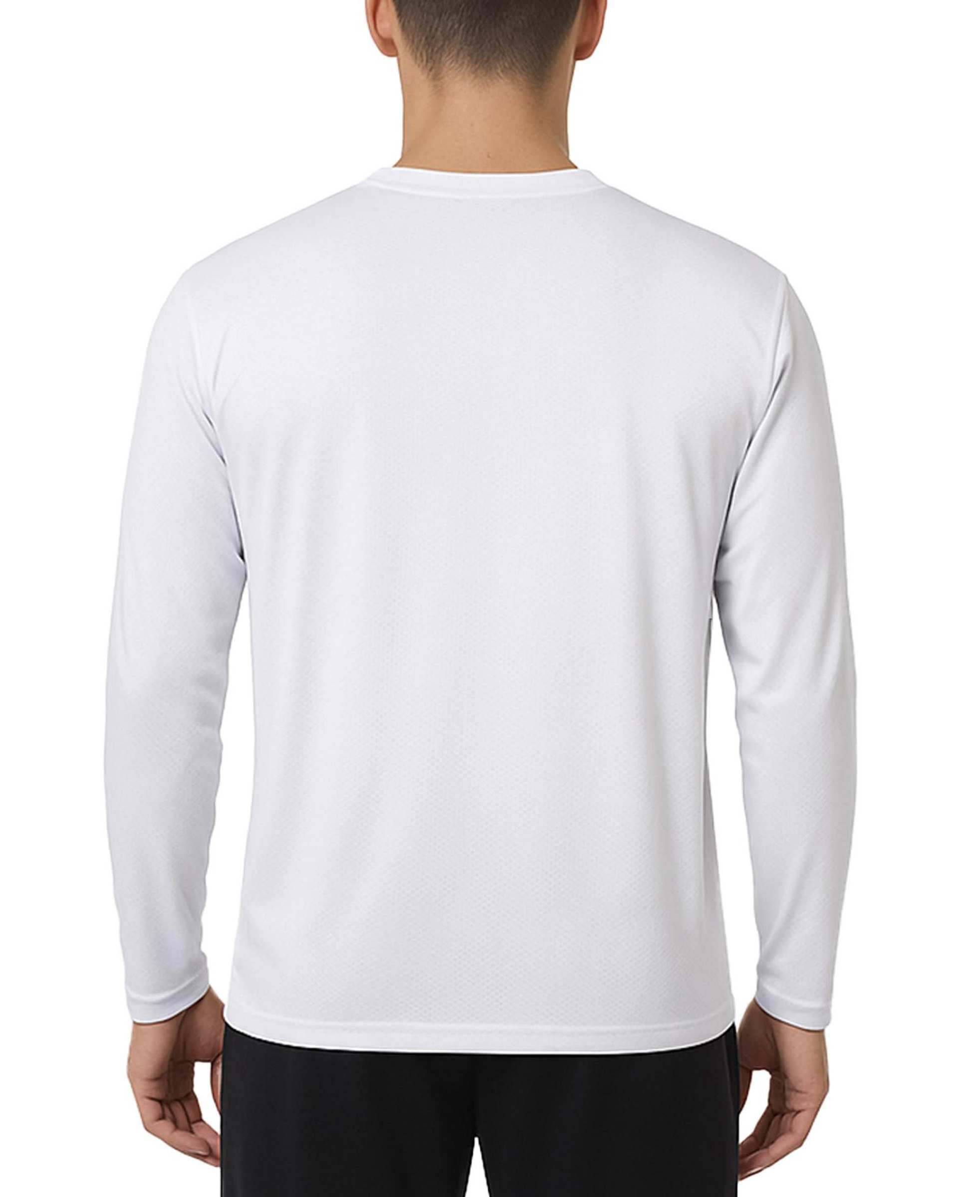 تیشرت ورزشی مردانه آستین بلند سفید یونی پرو Unipro کد 912554401