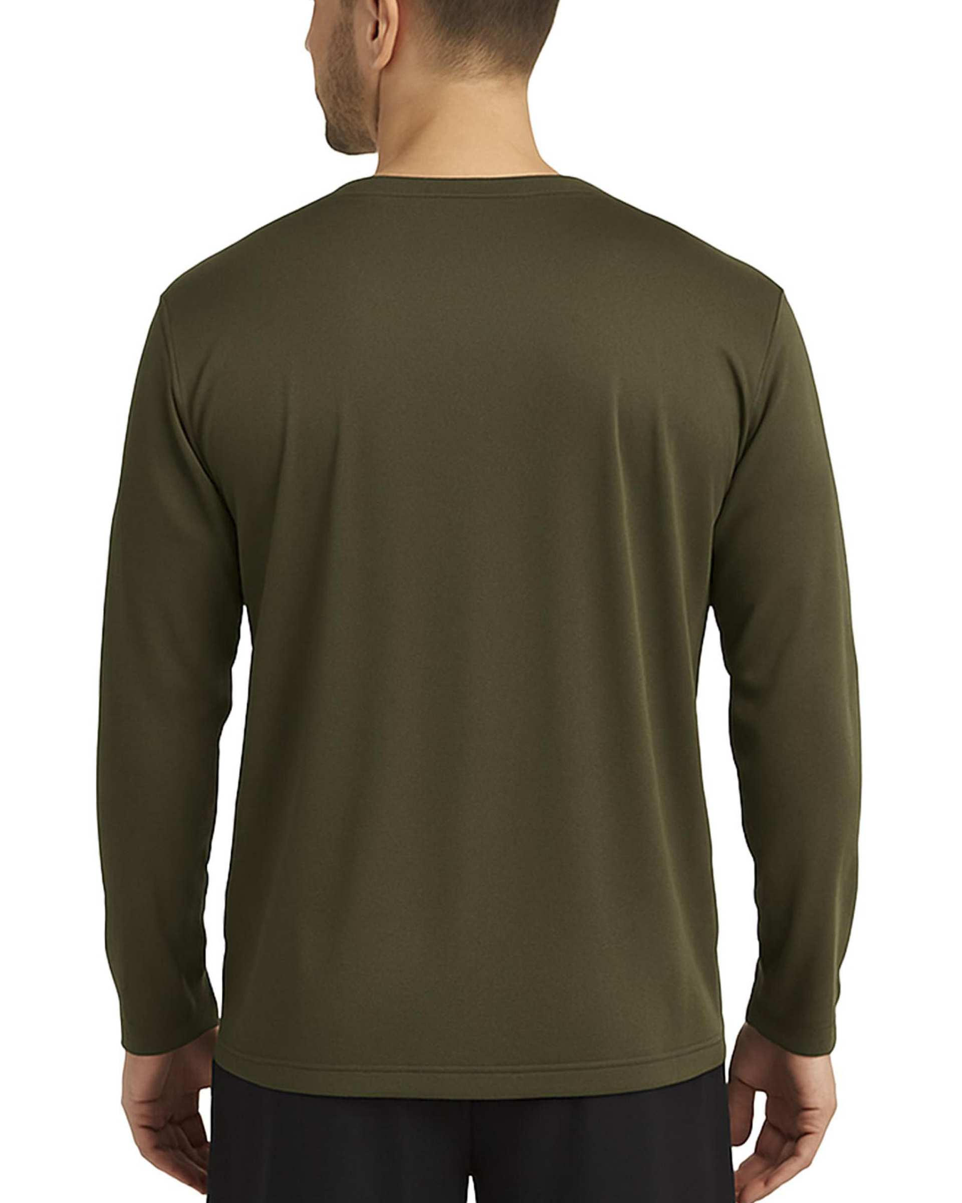 تیشرت ورزشی مردانه آستین بلند سبز یونی پرو Unipro کد 912554401