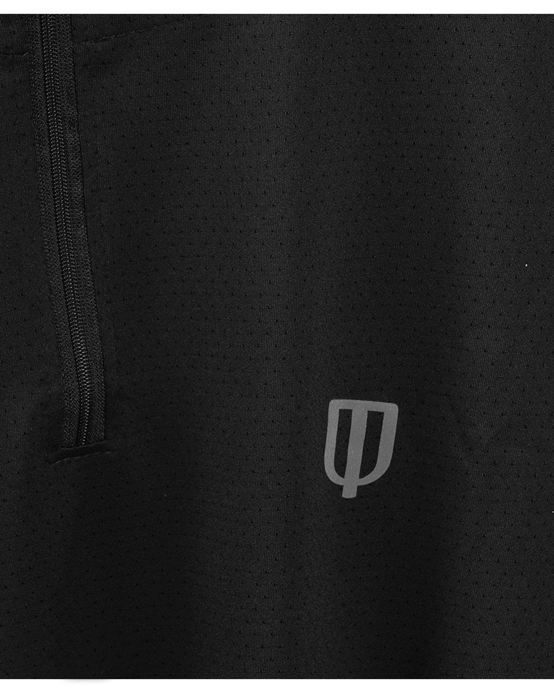 تیشرت ورزشی مردانه آستین بلند مشکی یونی پرو Unipro کد 912554401