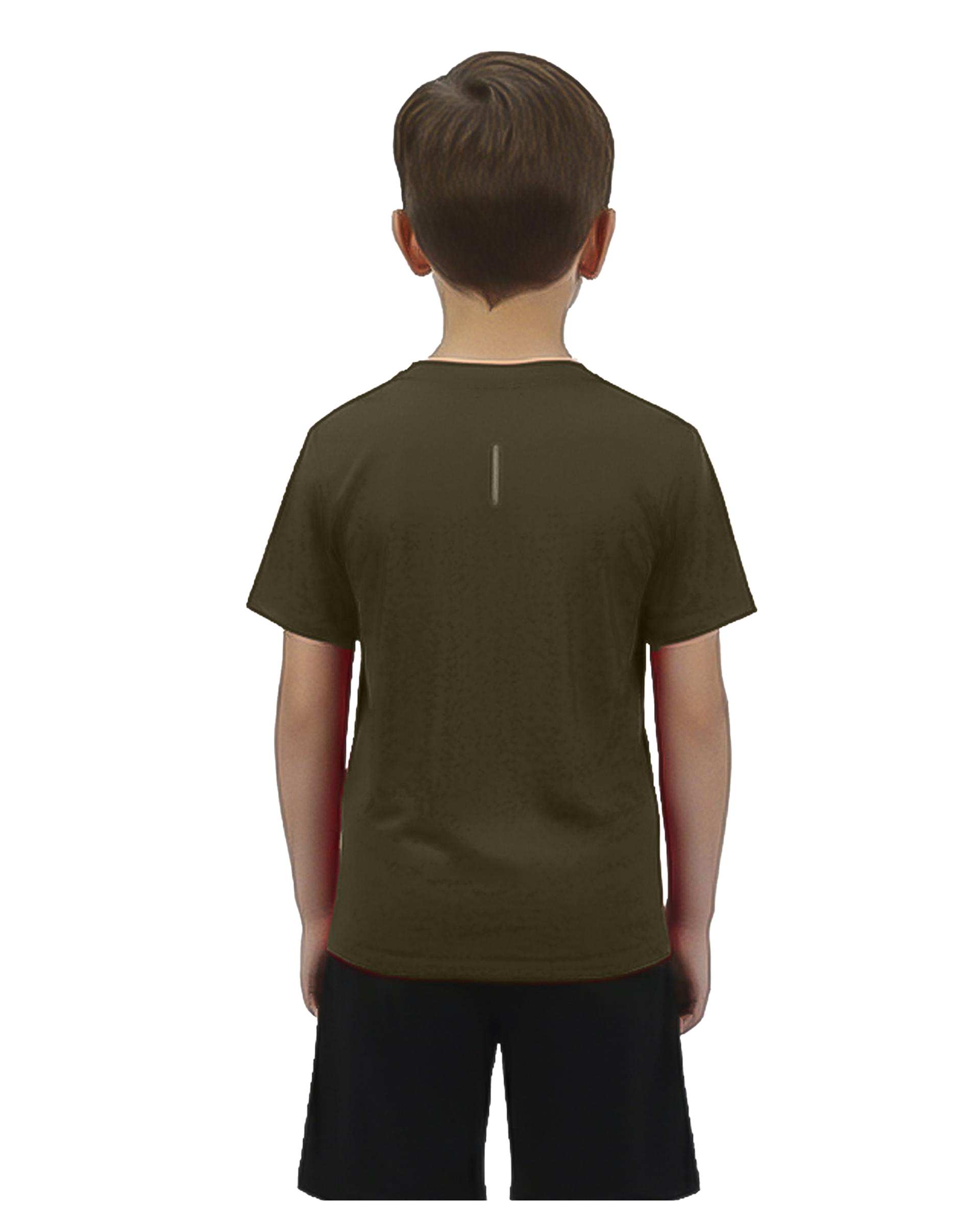 تیشرت ورزشی بچگانه سبز زیتونی یونی پرو Unipro کد 712125101