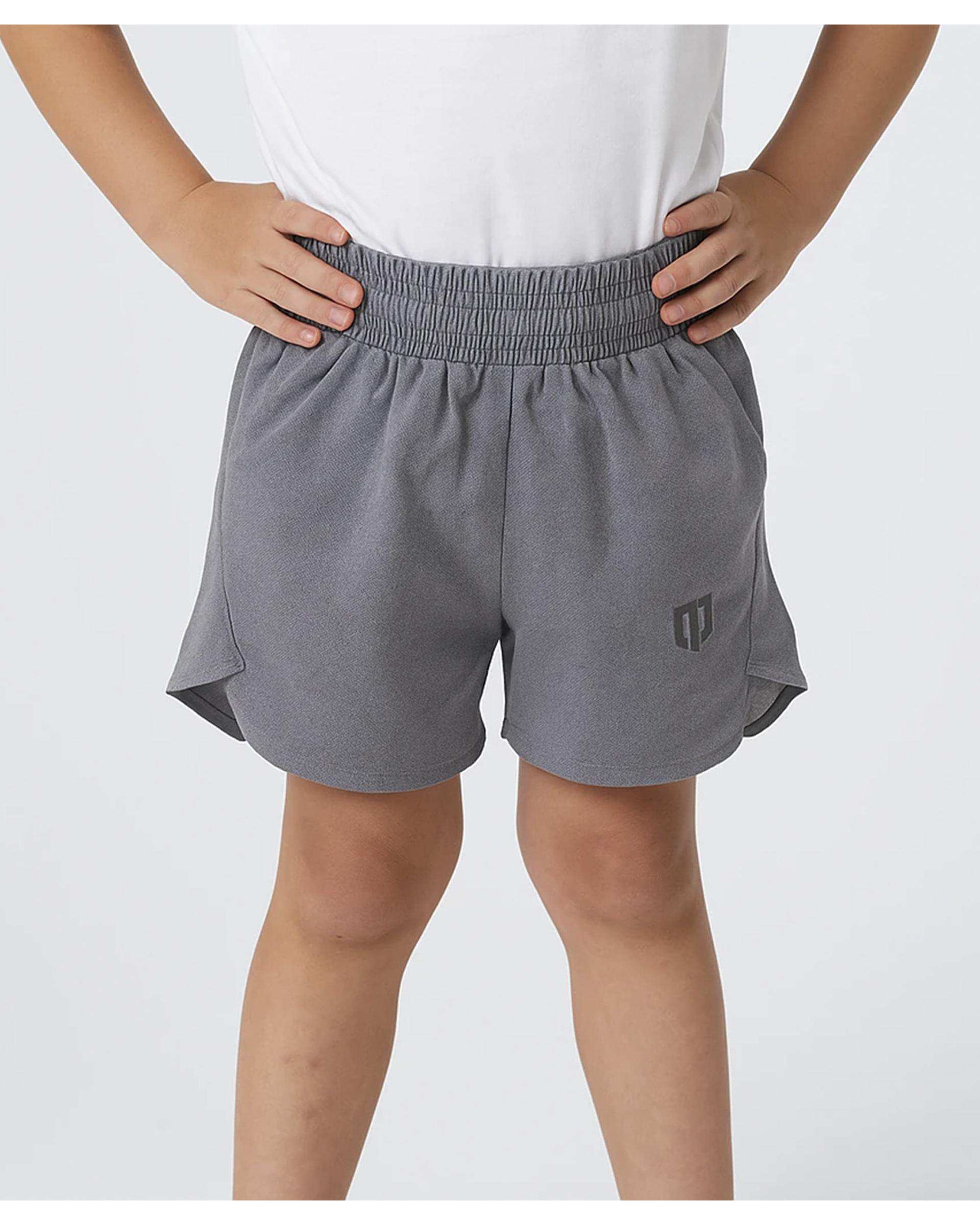 شلوارک ورزشی بچگانه نقره ای یونی پرو Unipro کد 712155101