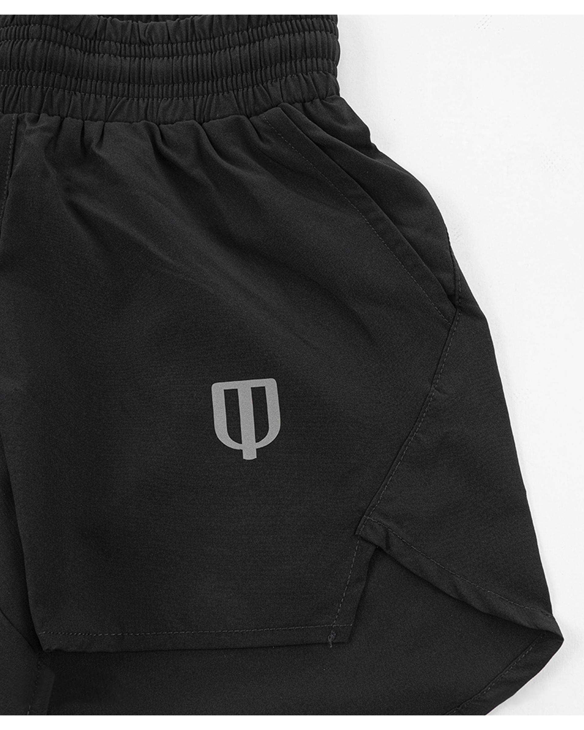 شلوارک ورزشی بچگانه مشکی یونی پرو Unipro کد 712155101