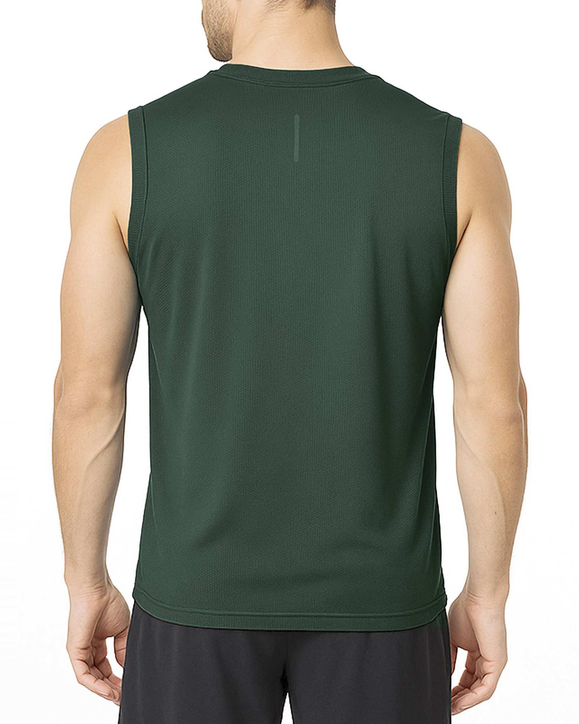 تاپ ورزشی مردانه سبز تیره یونی پرو Unipro کد 912264301