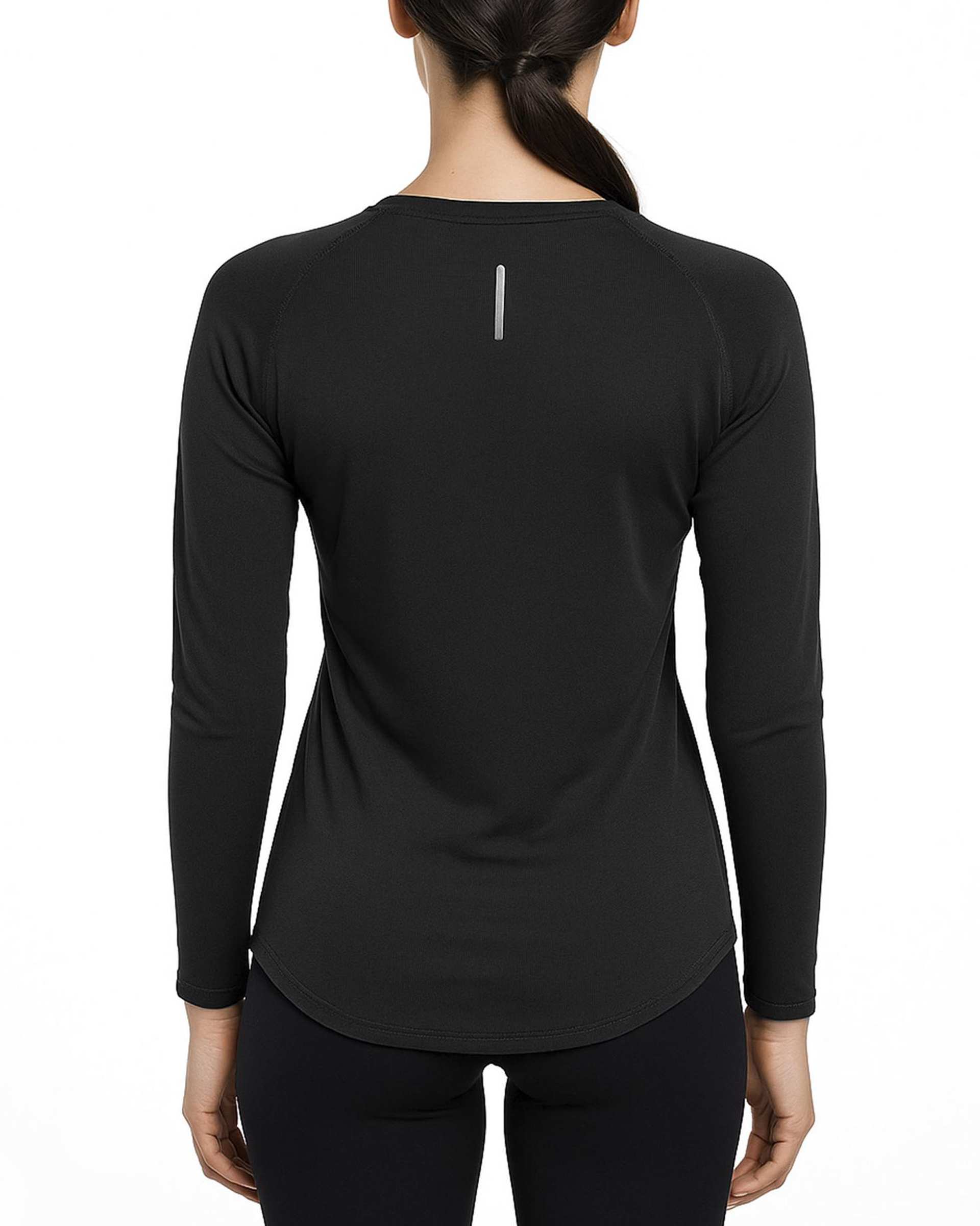 تیشرت ورزشی زنانه آستین بلند مشکی یونی پرو Unipro کد 812394401