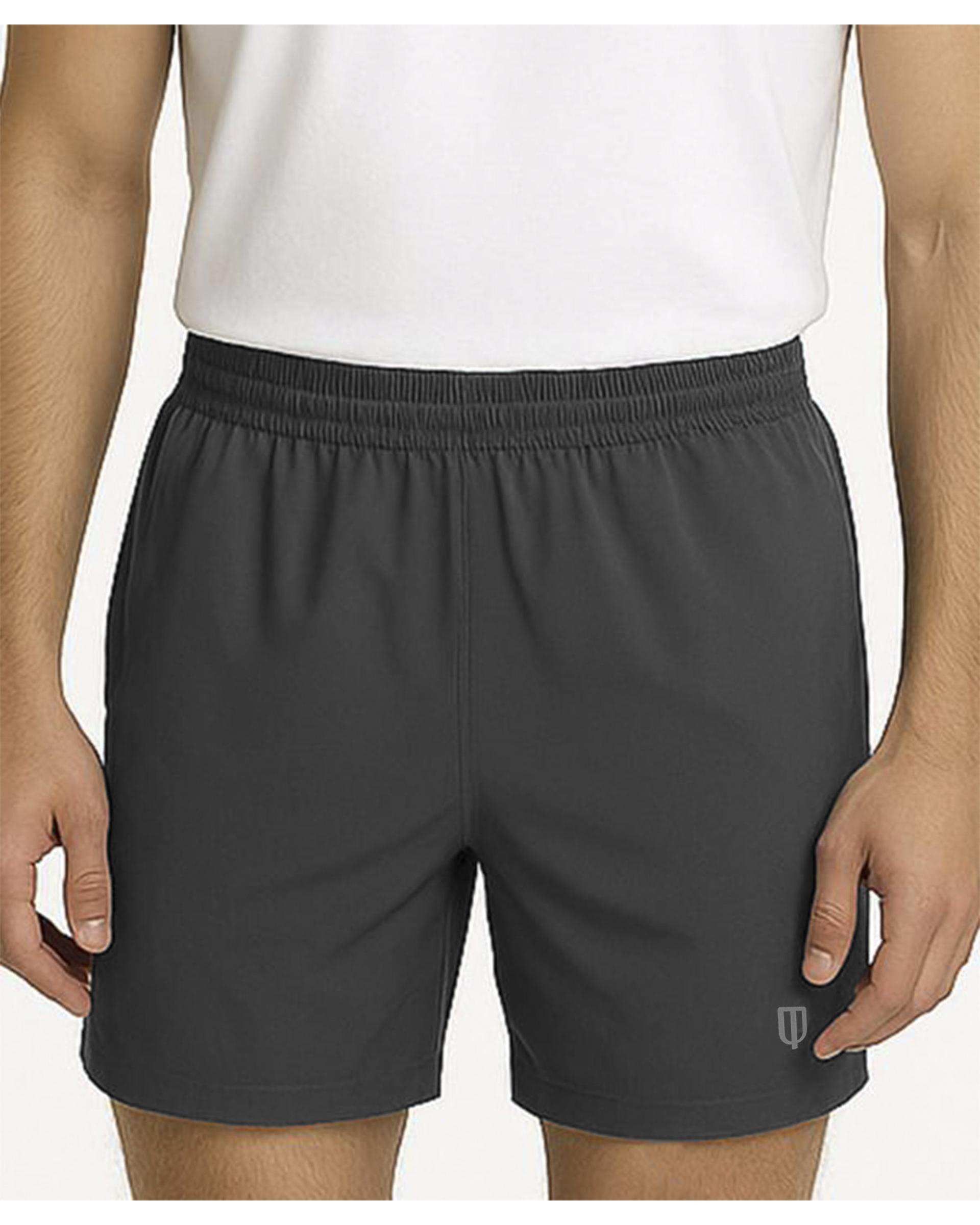 شلوارک ورزشی مردانه زغالی یونی پرو Unipro کد 912154306