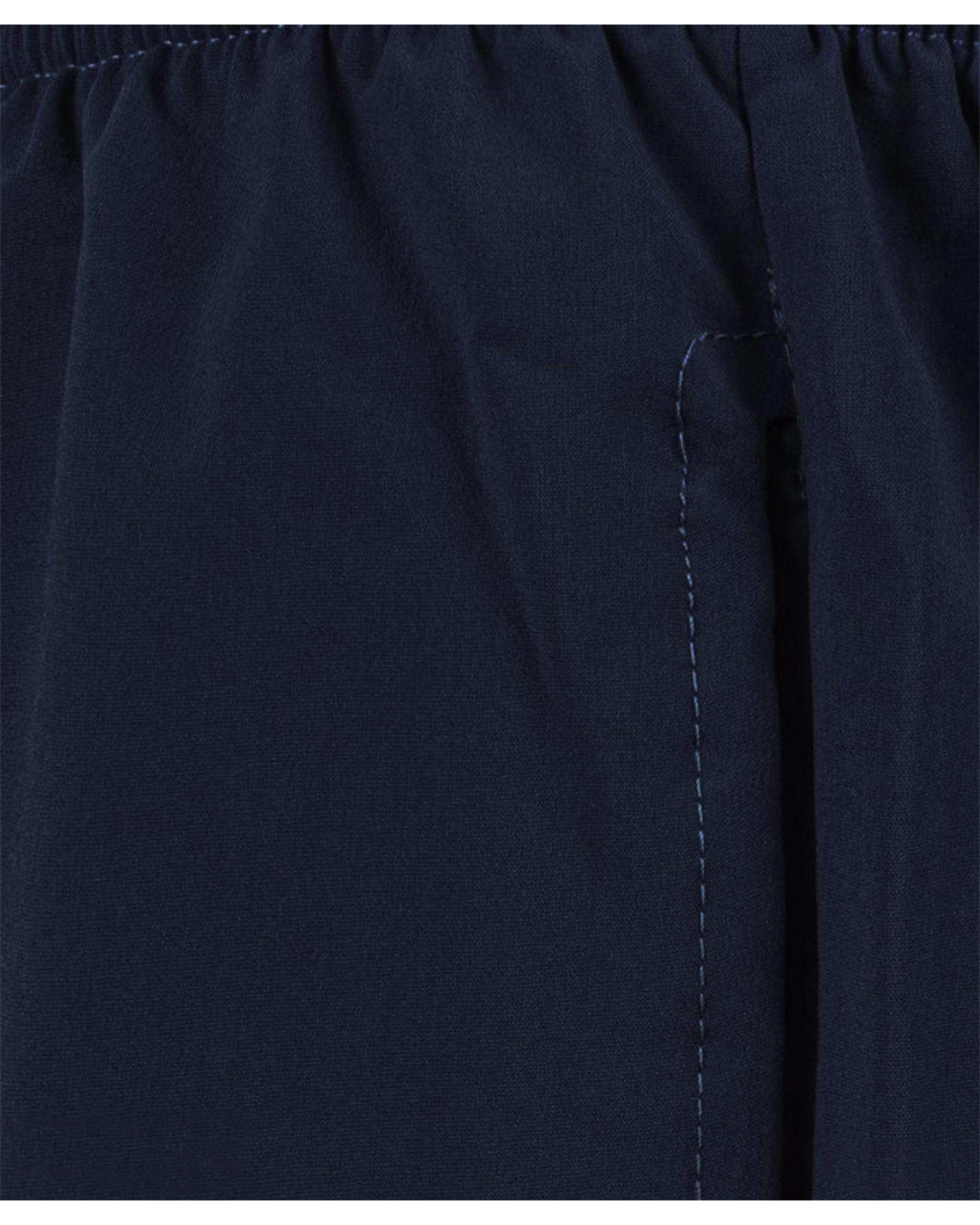 شلوارک ورزشی مردانه سرمه ای یونی پرو Unipro کد 912154306