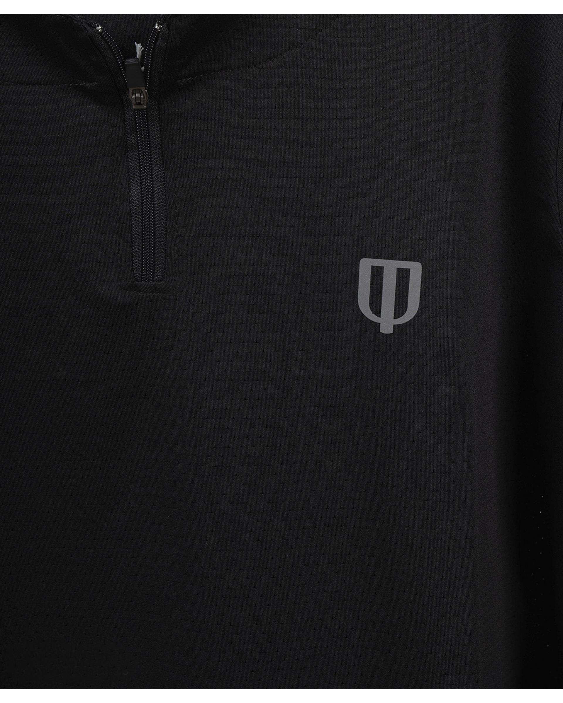 تیشرت ورزشی زنانه آستین بلند مشکی یونی پرو Unipro کد 812554401