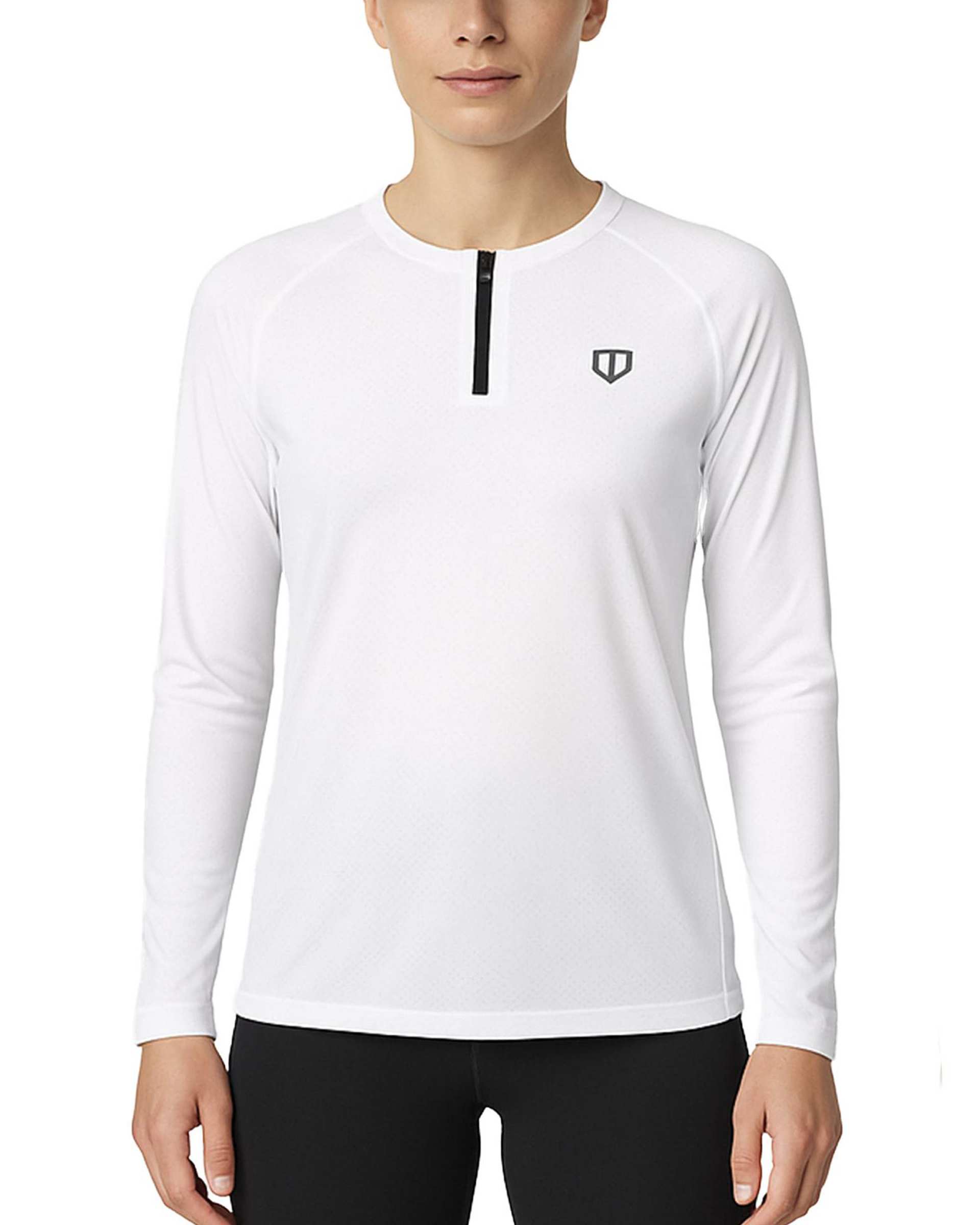 تیشرت ورزشی زنانه آستین بلند سفید یونی پرو Unipro کد 812554401