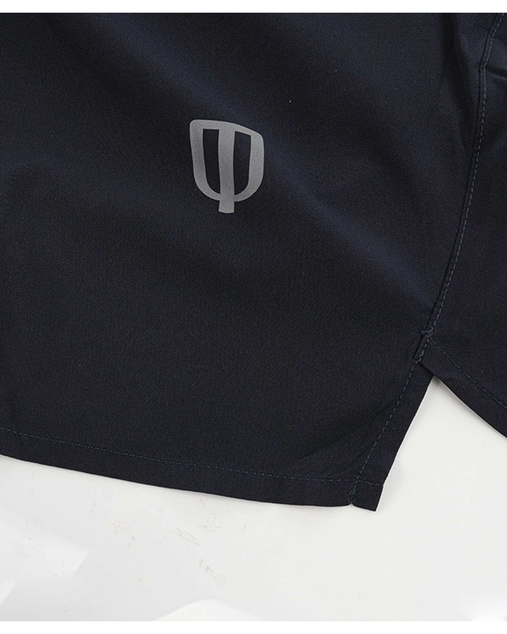 شلوارک ورزشی مردانه سرمه ای یونی پرو Unipro کد 912155102