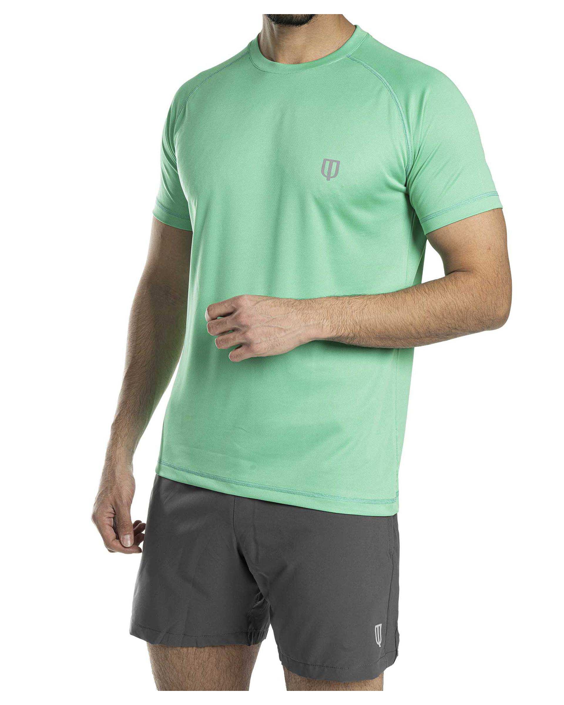 تیشرت ورزشی مردانه سبز روشن یونی پرو Unipro کد 912124302