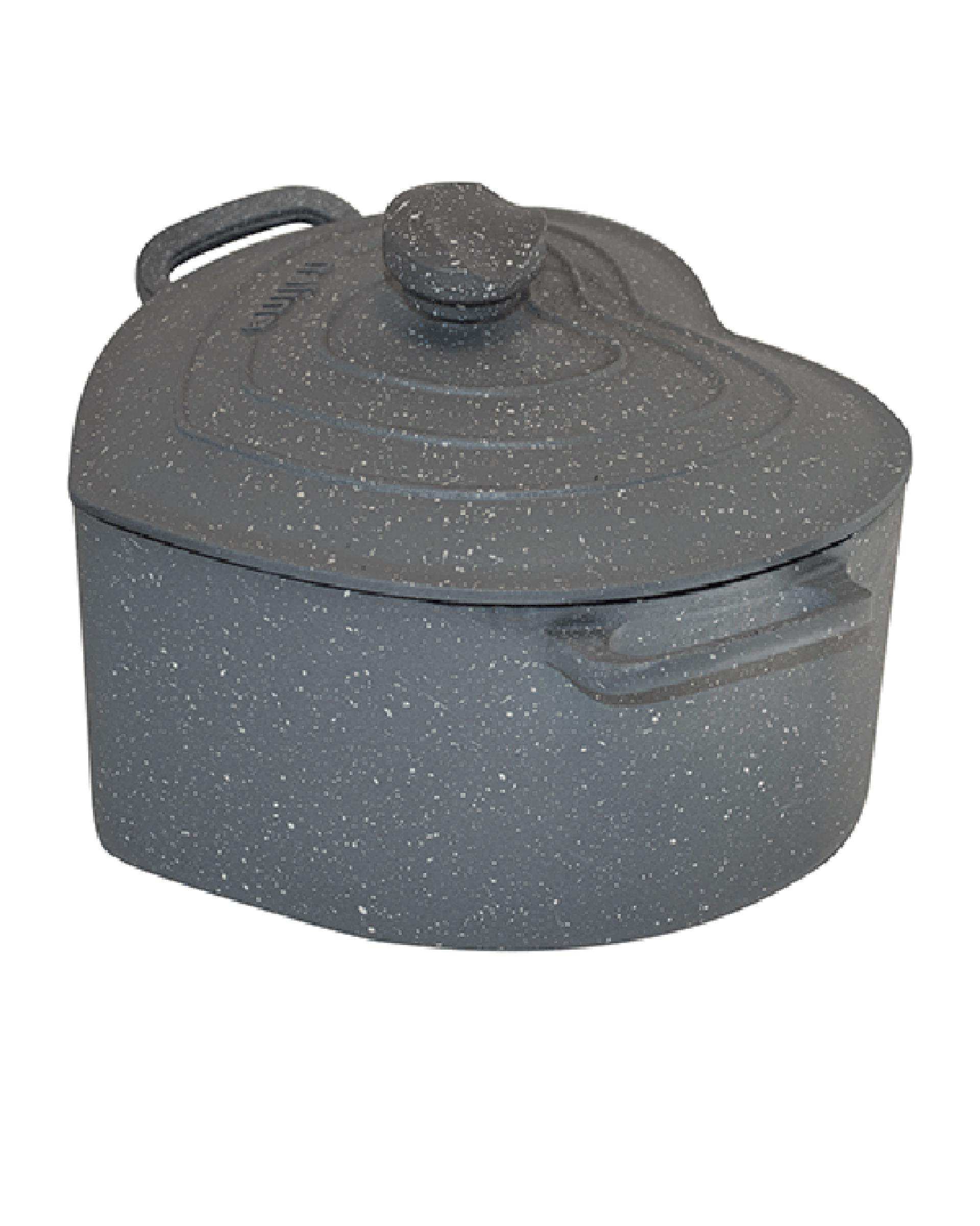 قابلمه چدن طوسی نالینو Nalino مدل Amante plus