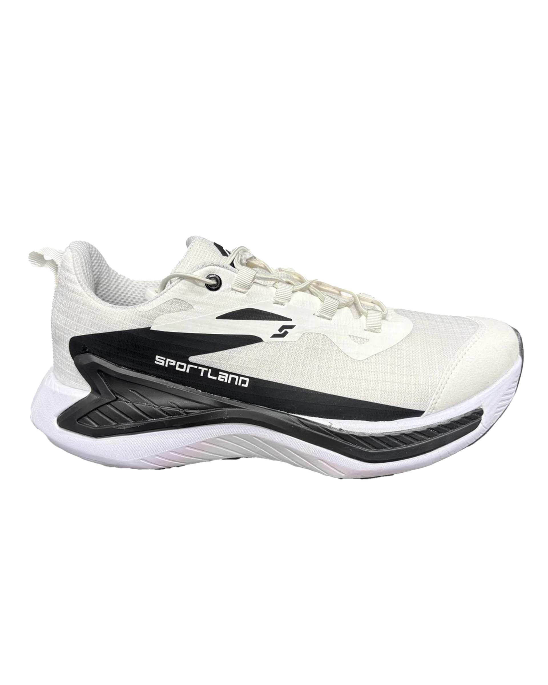 کفش ورزشی مردانه سفید مشکی اسپورتلند SportLand مدل Active Steps M کد 120405