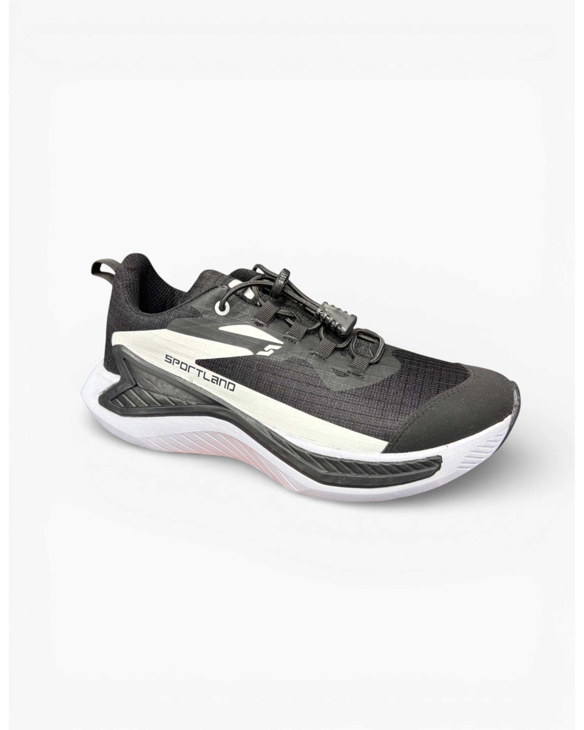 کفش ورزشی مردانه مشکی سفید اسپورتلند SportLand مدل Active Steps M کد 120406
